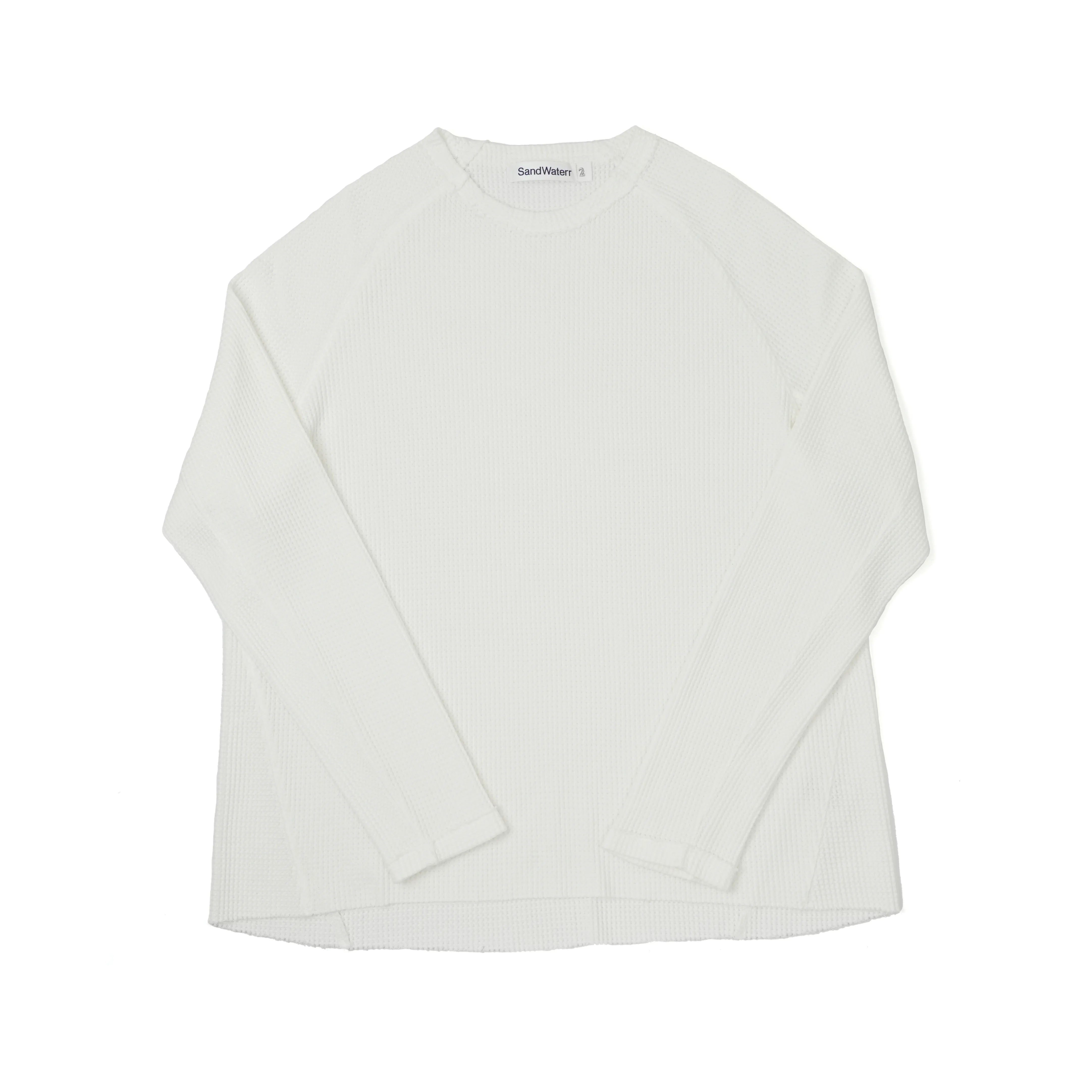 ORGANIZED PULLOVER TOP / COTTON THERMAL - THE GROUND depot. Limited Color [2 COLORS]