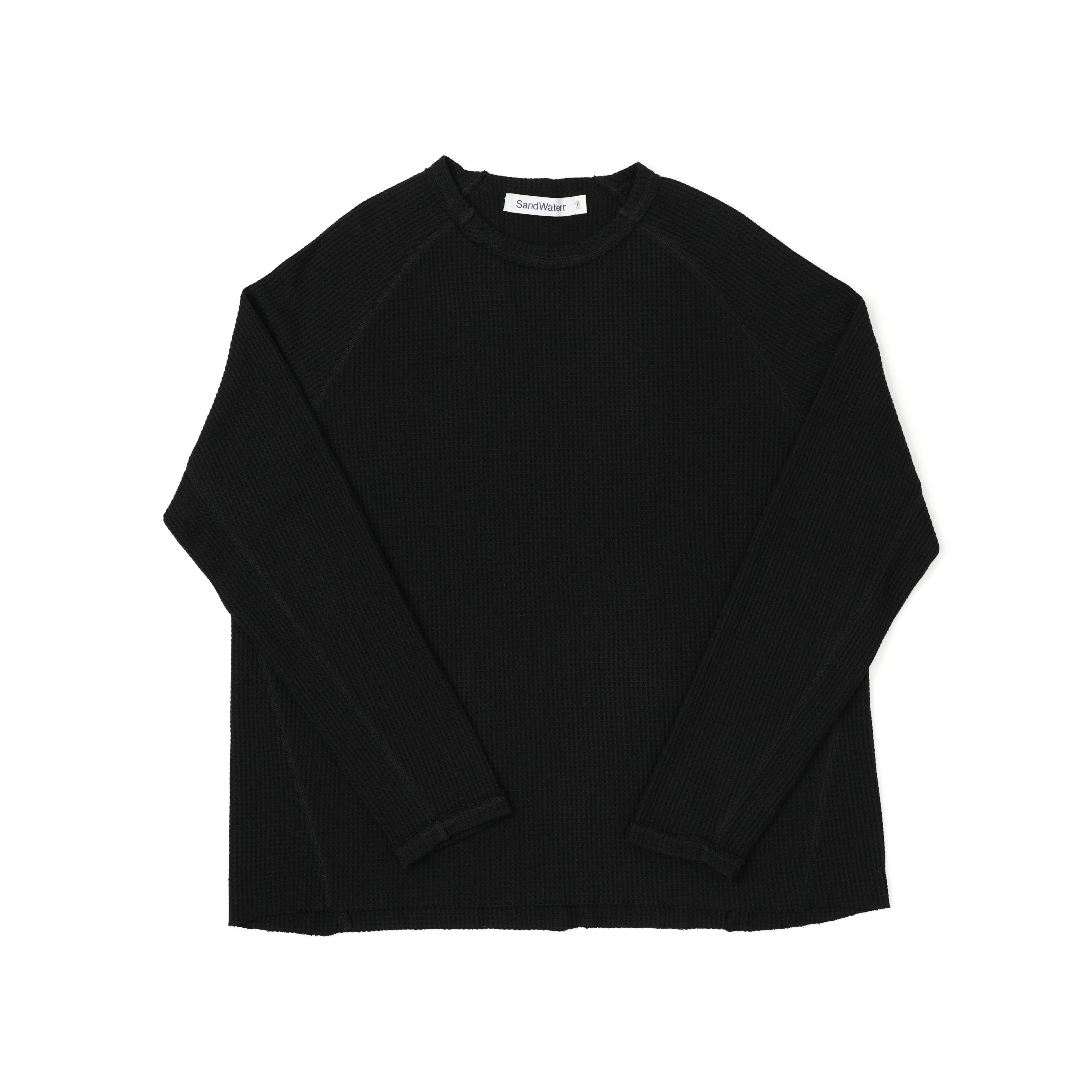ORGANIZED PULLOVER TOP / COTTON THERMAL - THE GROUND depot. Limited Color [2 COLORS]