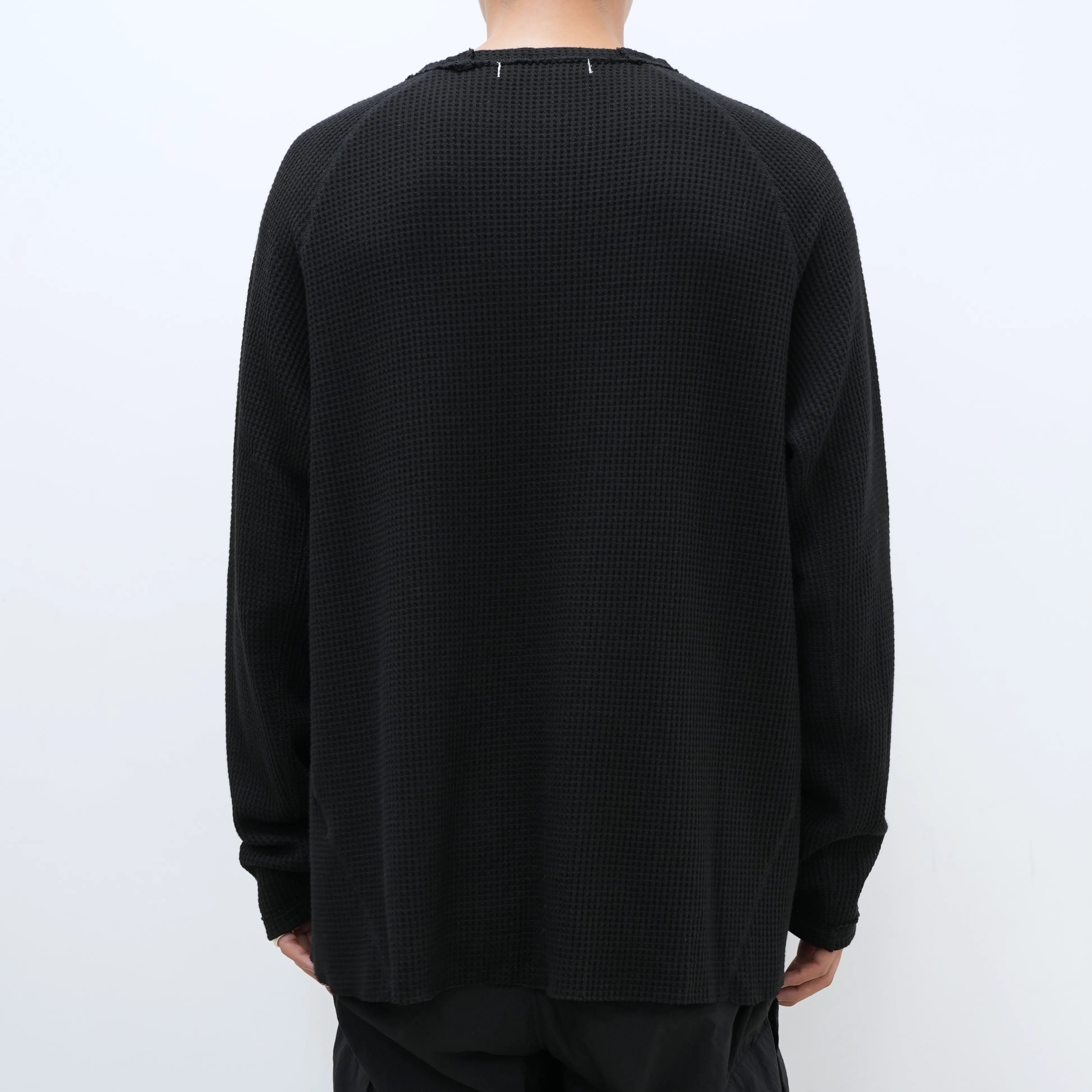 ORGANIZED PULLOVER TOP / COTTON THERMAL - THE GROUND depot. Limited Color [2 COLORS]
