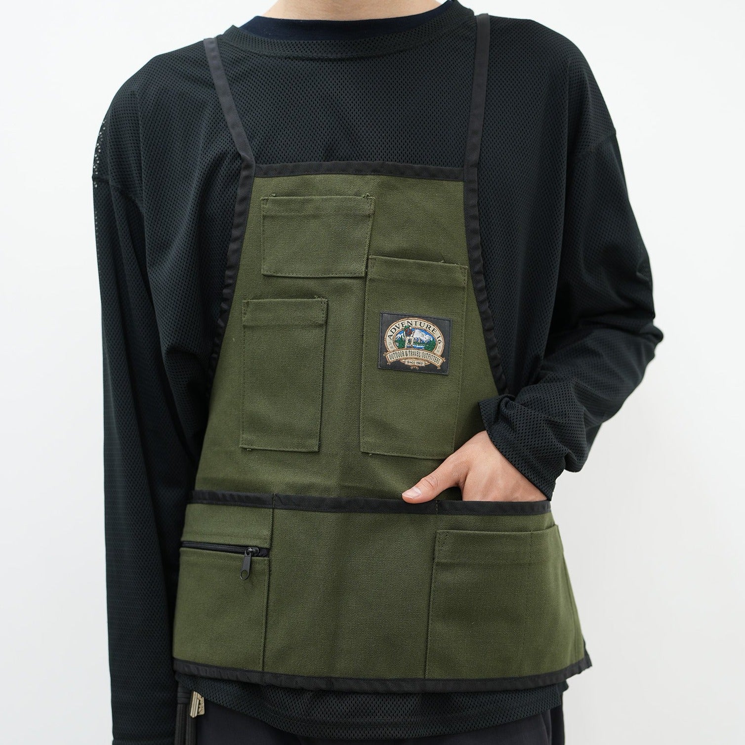 A16 Vintage Staff Apron｜ADVENTURE16｜OUTDOOR 201 | THE GROUND