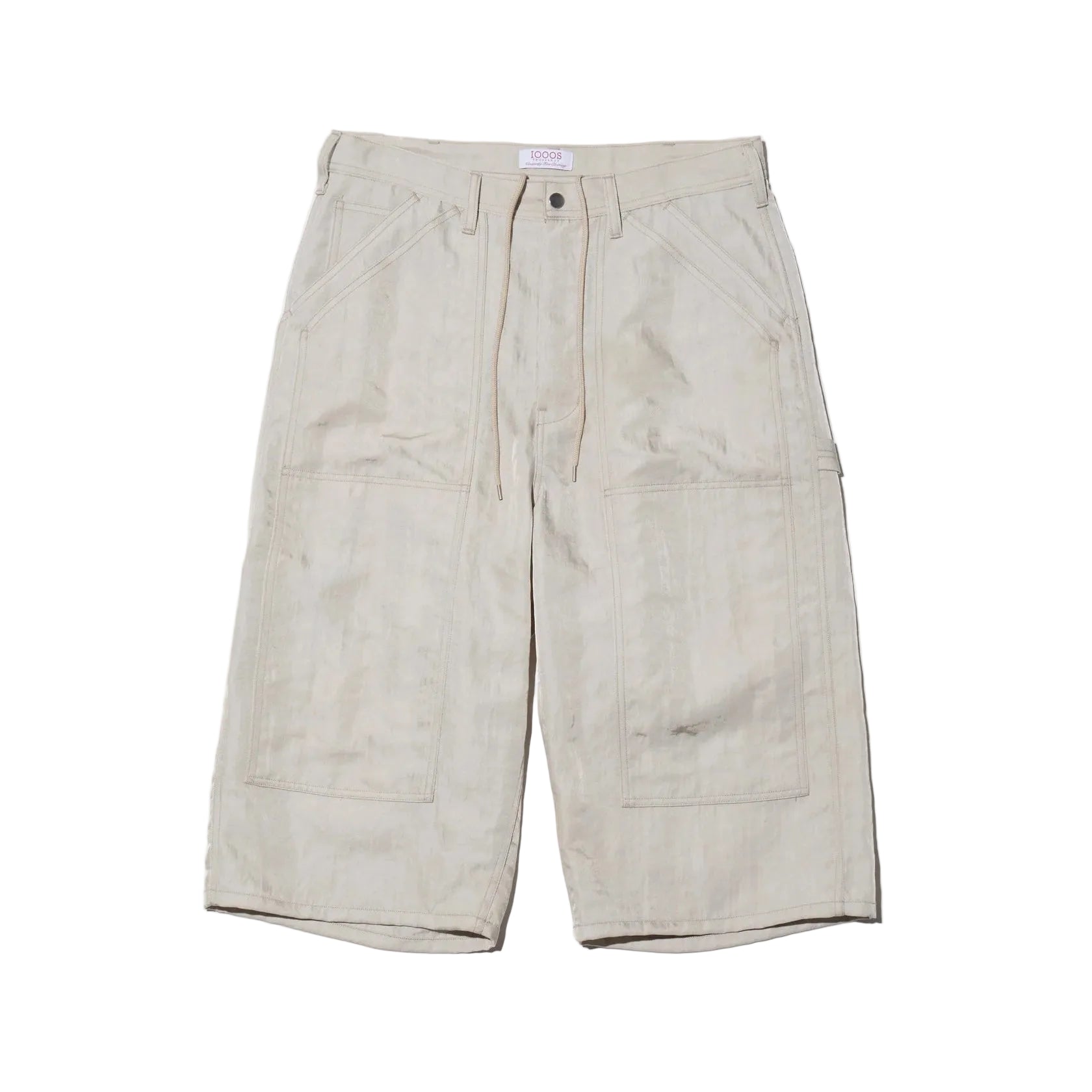 HEAVY NYLON DOUBLE-KNEE CROPPED
