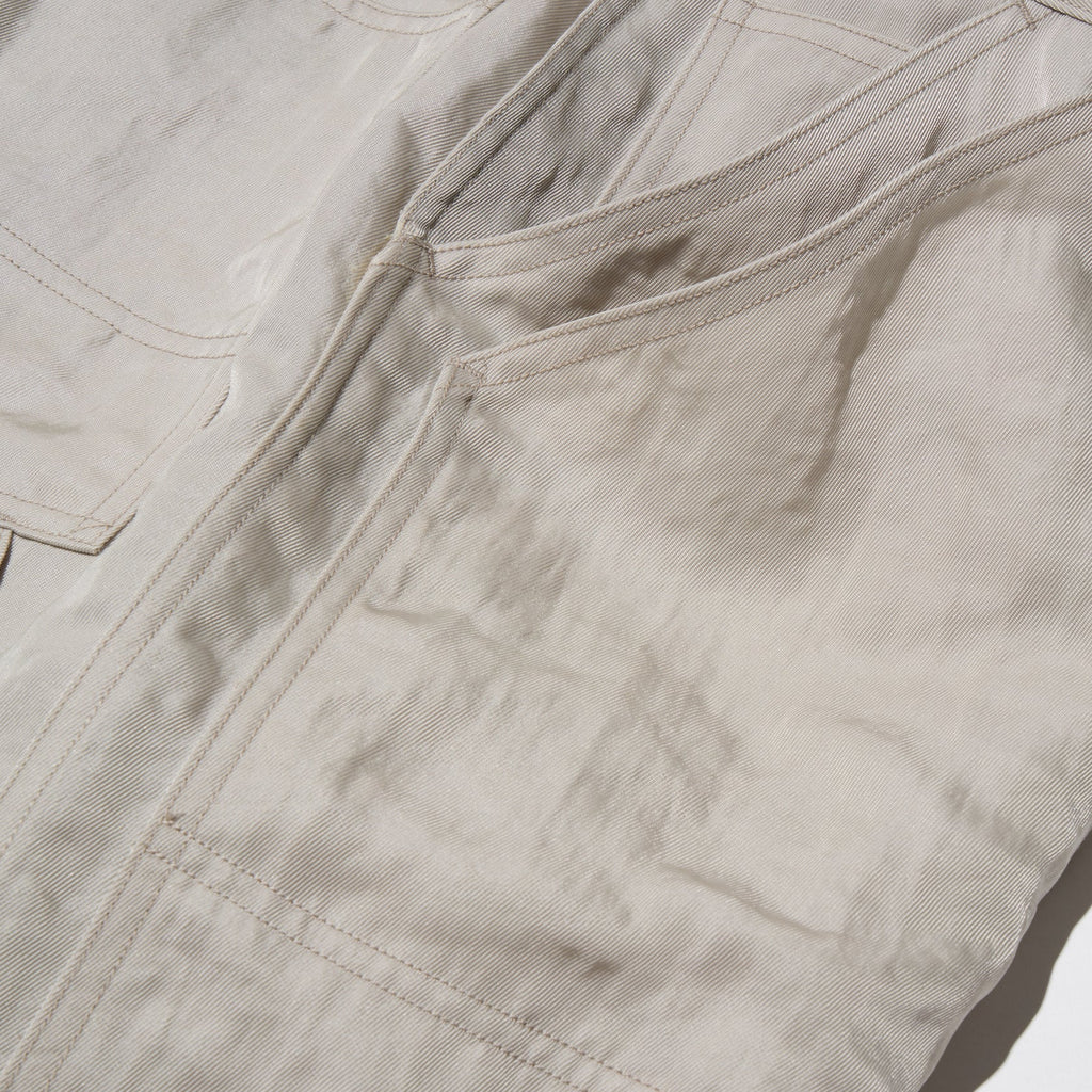 HEAVY NYLON DOUBLE-KNEE CROPPED