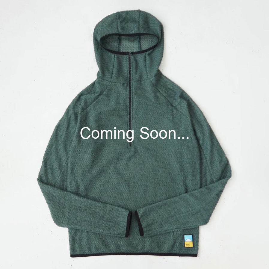 Alpha 90 Hoodie w/ Half Zip｜Senchi Designs（センチデザイン）｜OUTDOOR 201 | THE  GROUND depot. ONLINESTORE