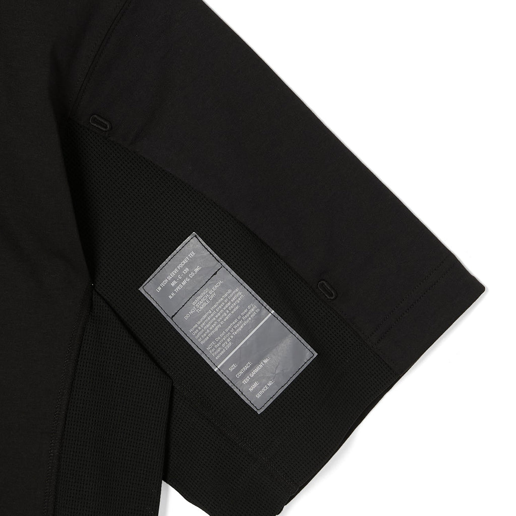 [9251-CS53-015] SIDE-PANEL T-SHIRT [2 COLORS]