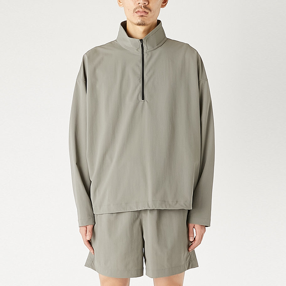 [9261-CS06-004] HALF ZIP PULLOVER [2 COLORS]