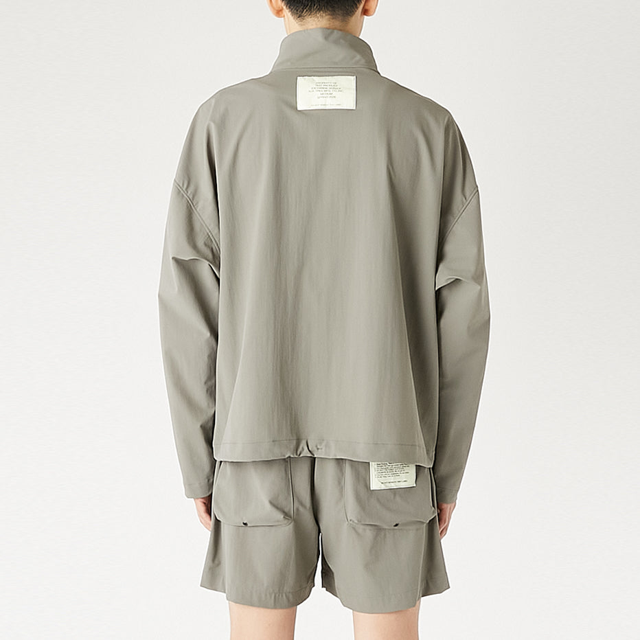 [9261-CS06-004] HALF ZIP PULLOVER [2 COLORS]