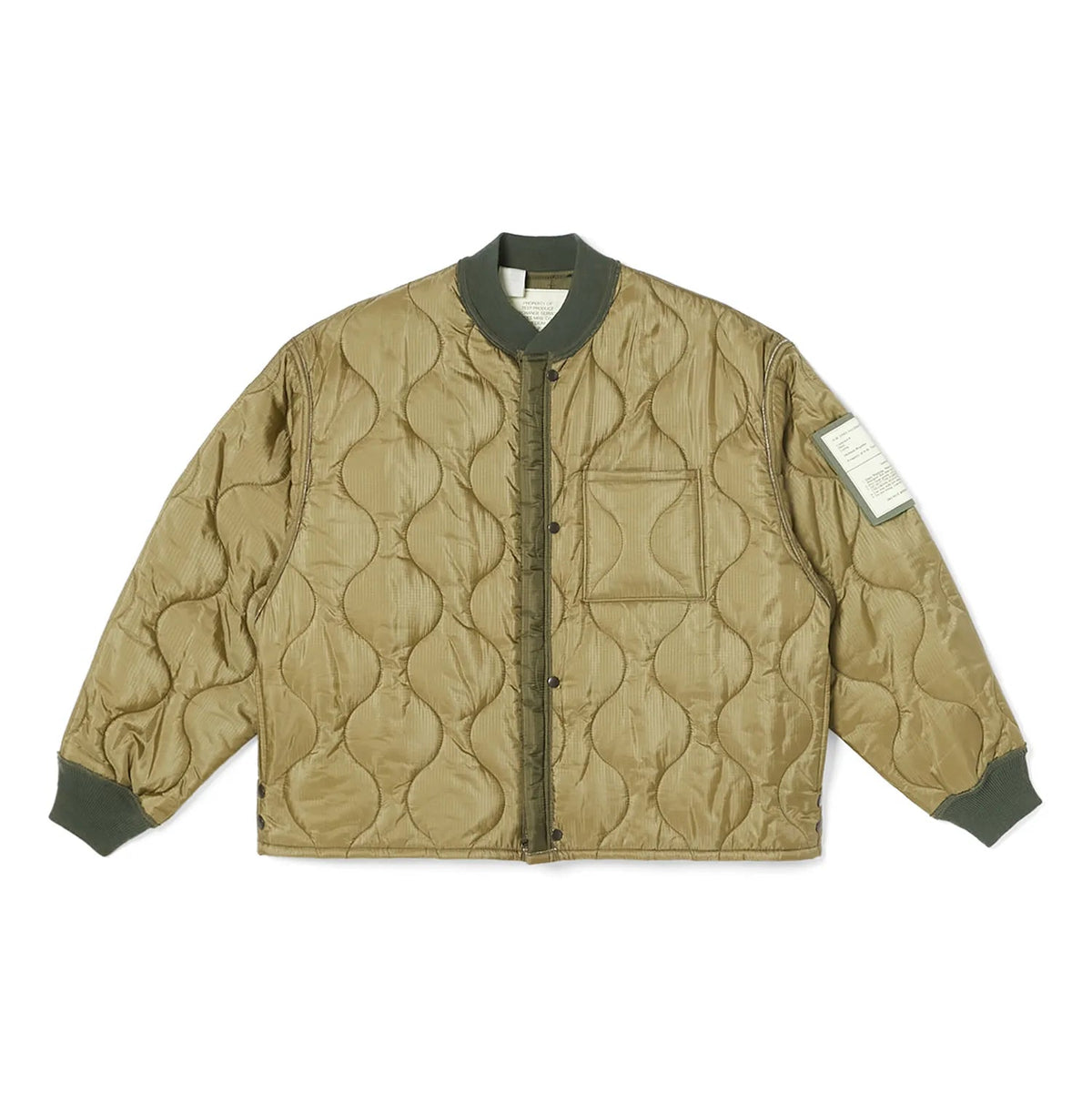 [9262-BL01-003] QUILTED JACKET