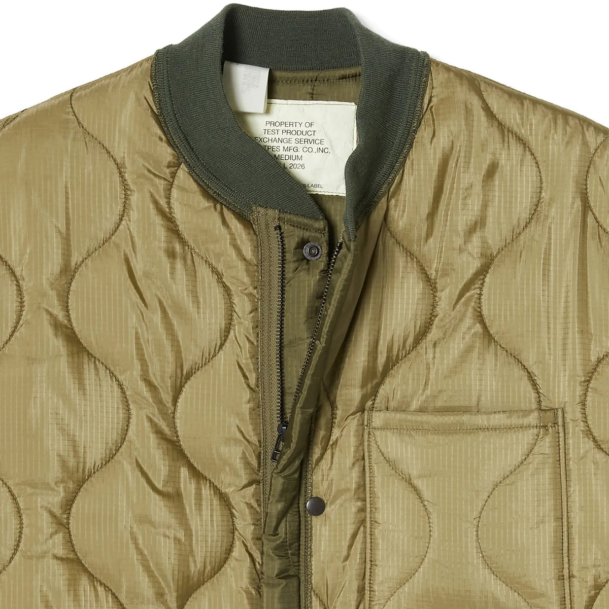 [9262-BL01-003] QUILTED JACKET