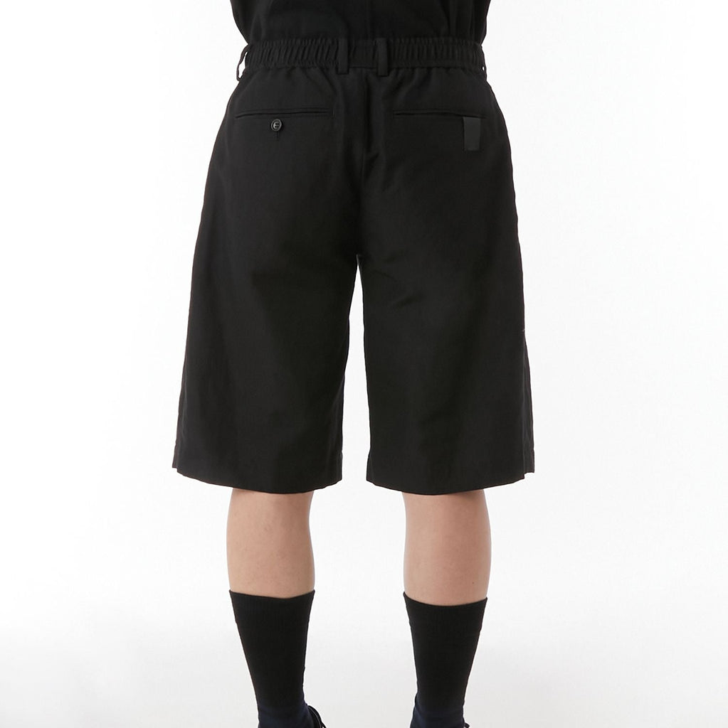 [2251-PT50-001] TUCKED HALF PANTS [2 COLORS]