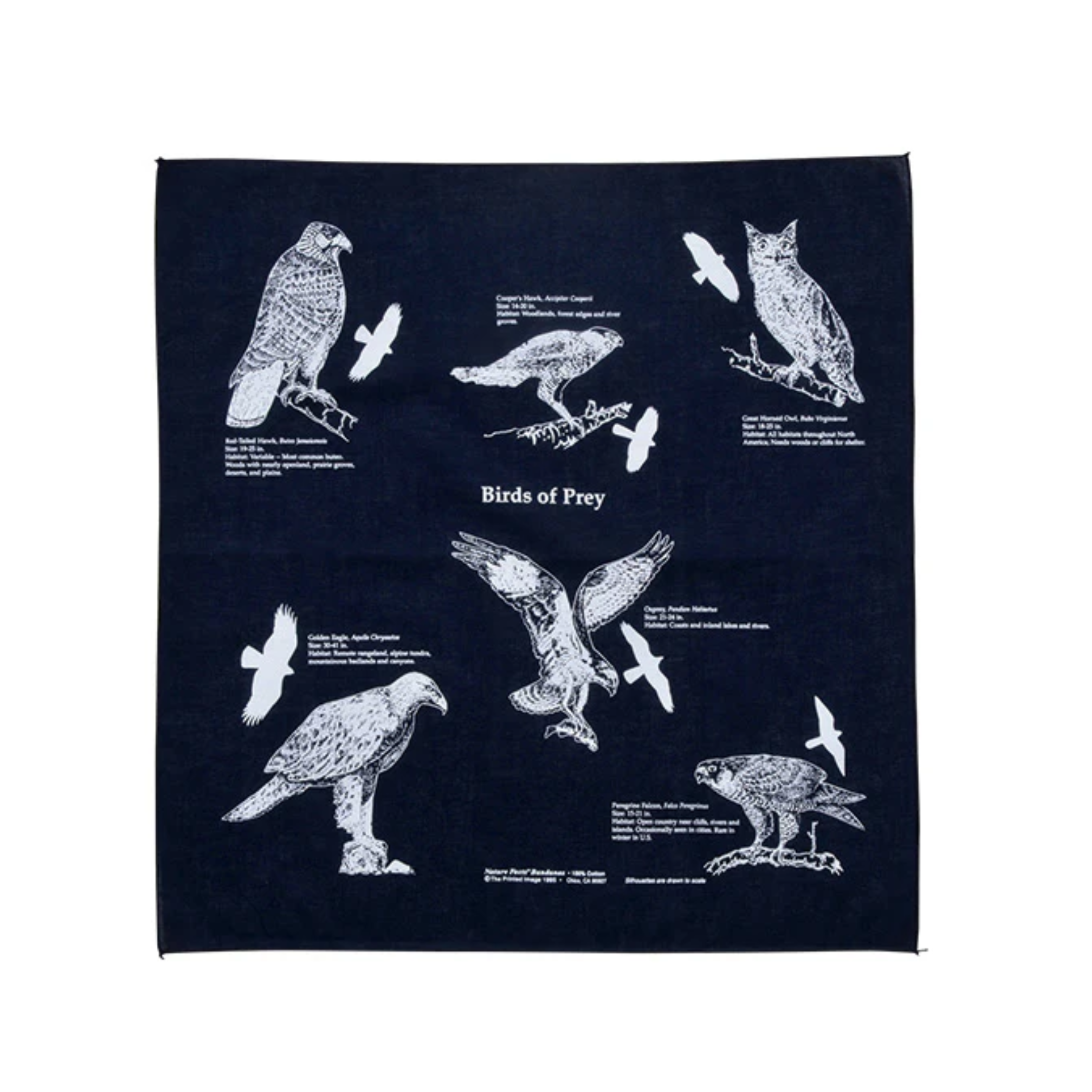 The Printed Image / Nature Print Bandana