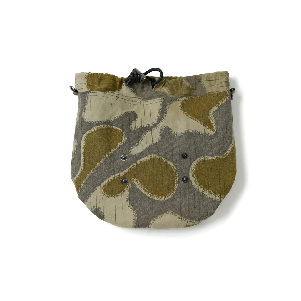 Kinchaku Shoulder with Military Tent Fabric [Material Selected by TOTO] *EXCLUSIVE