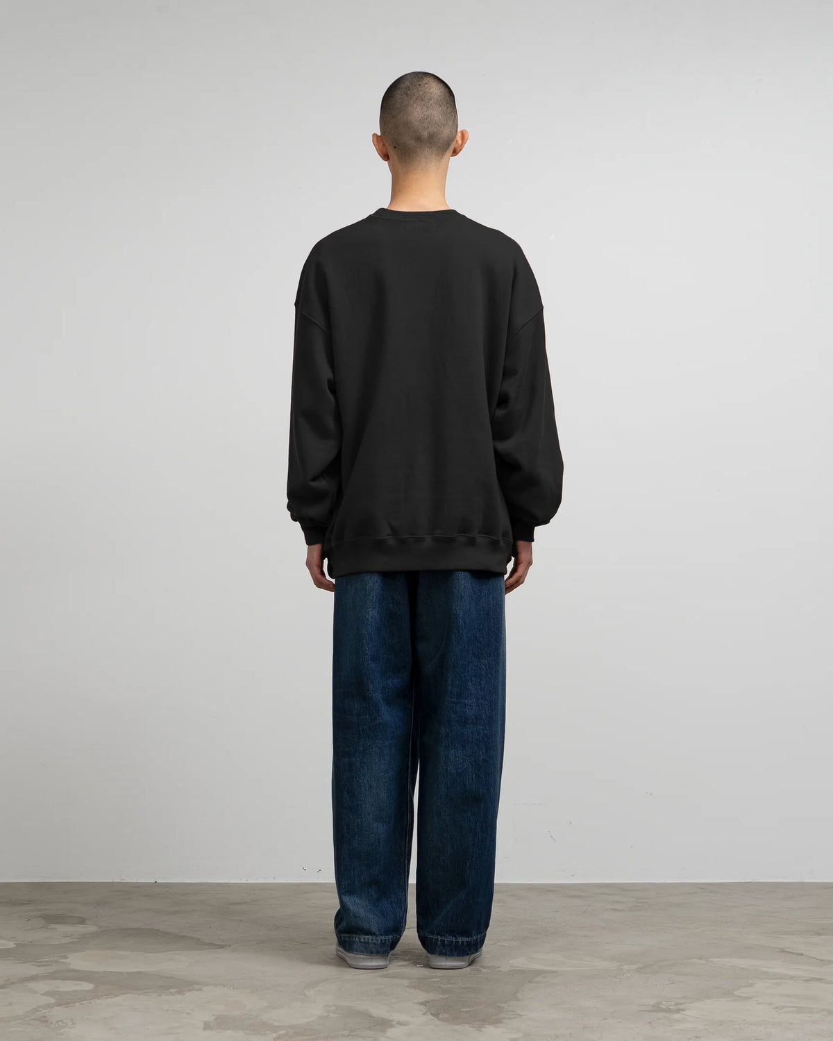 AZUMA Terry Crew Neck Sweat [GU263-70248B]