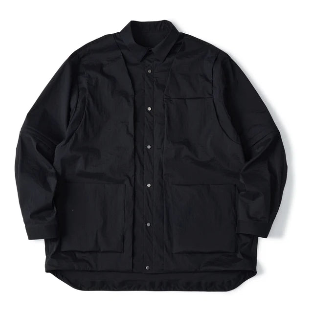 ZIP OFF LAYERED SHIRT | White Mountaineering | THE GROUND depot