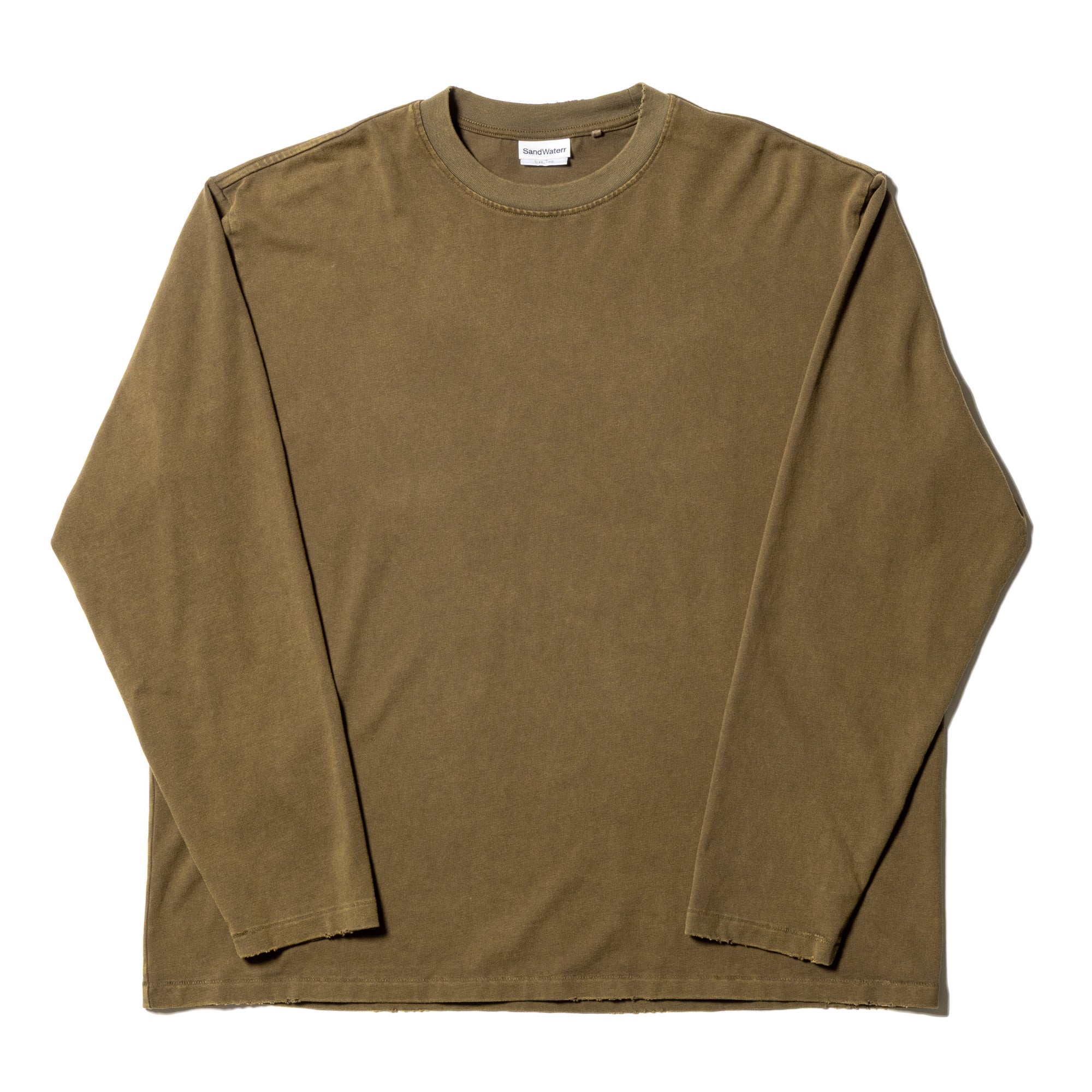 ORGANIZED BAGGY TEE LS / COTTON JERSEY [3 COLORS]
