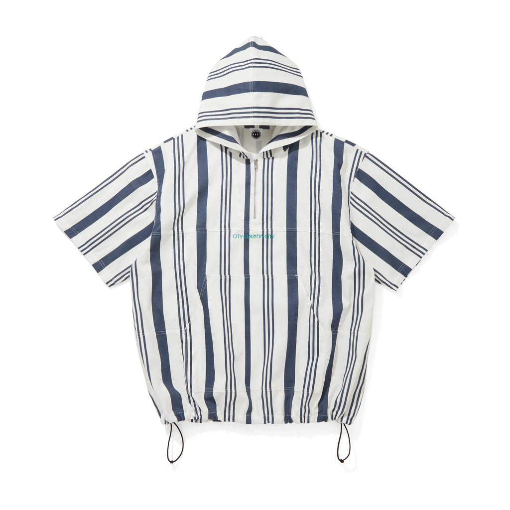 CITY COUNTRY CITY x LONNIE LISTON SMITH_2WAY HOODED JACKET_LONNIE STRIPE