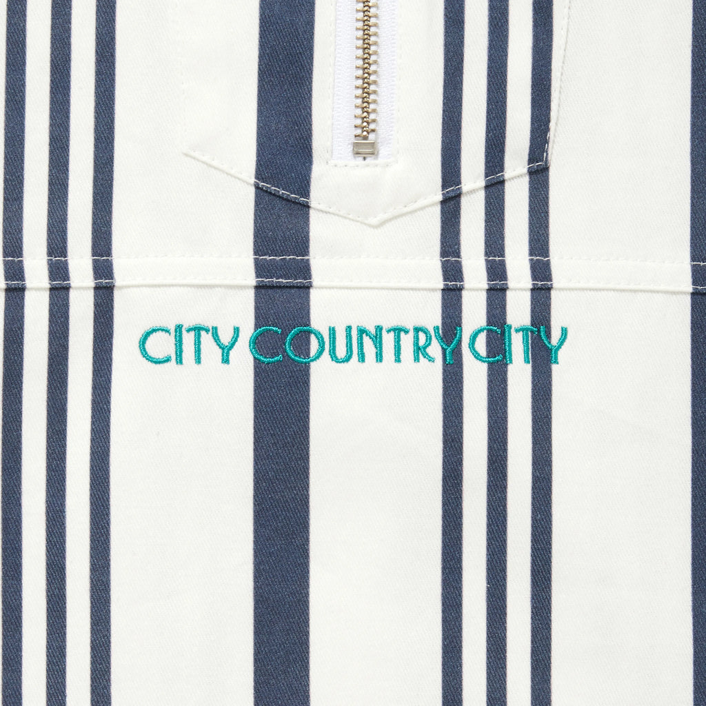 CITY COUNTRY CITY x LONNIE LISTON SMITH_2WAY HOODED JACKET_LONNIE STRIPE