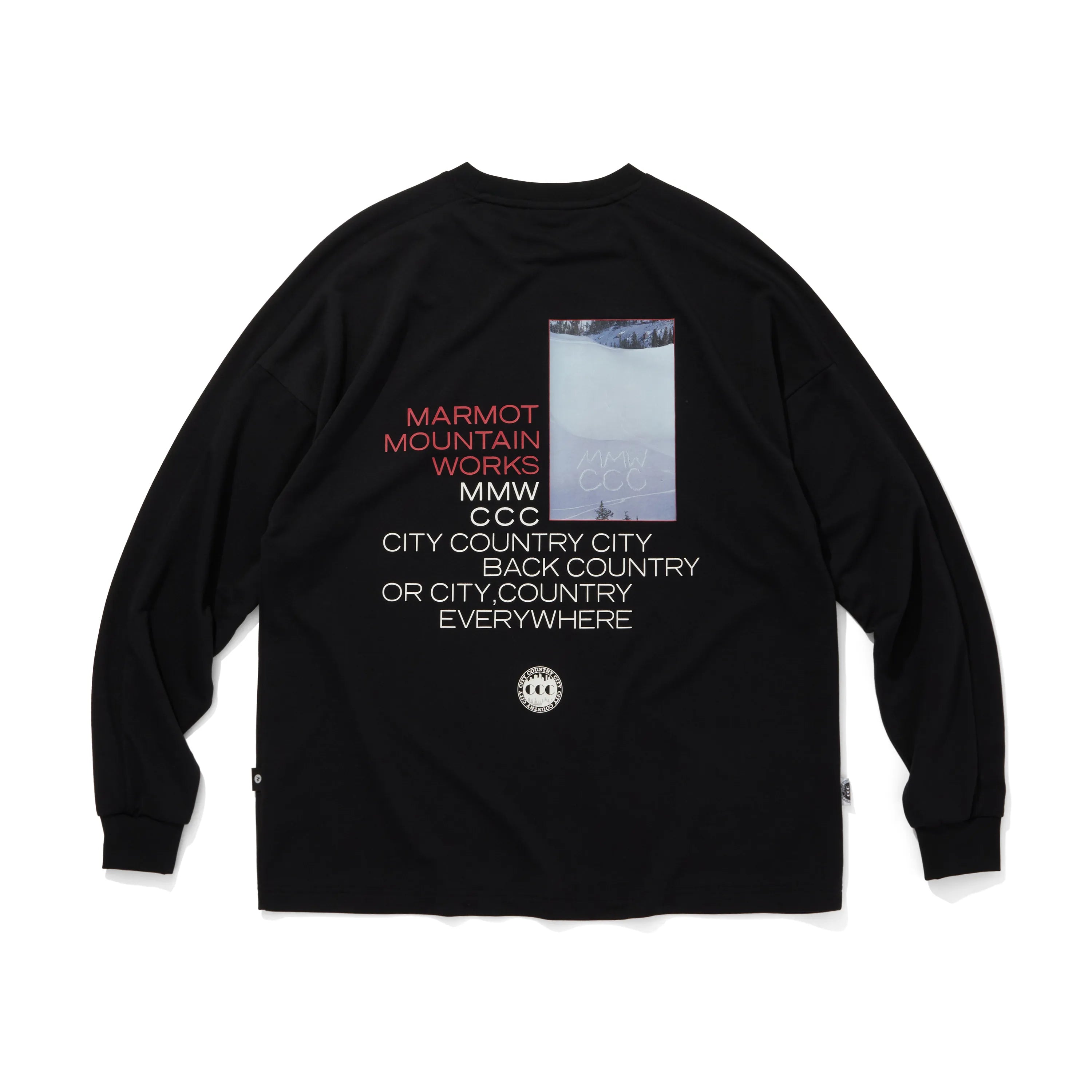 CITYCOUNTRYCITYx MARMOT_MMWCCC EVERYWHERE L/S T-SHIRT_MMWCCC [3 COLORS]