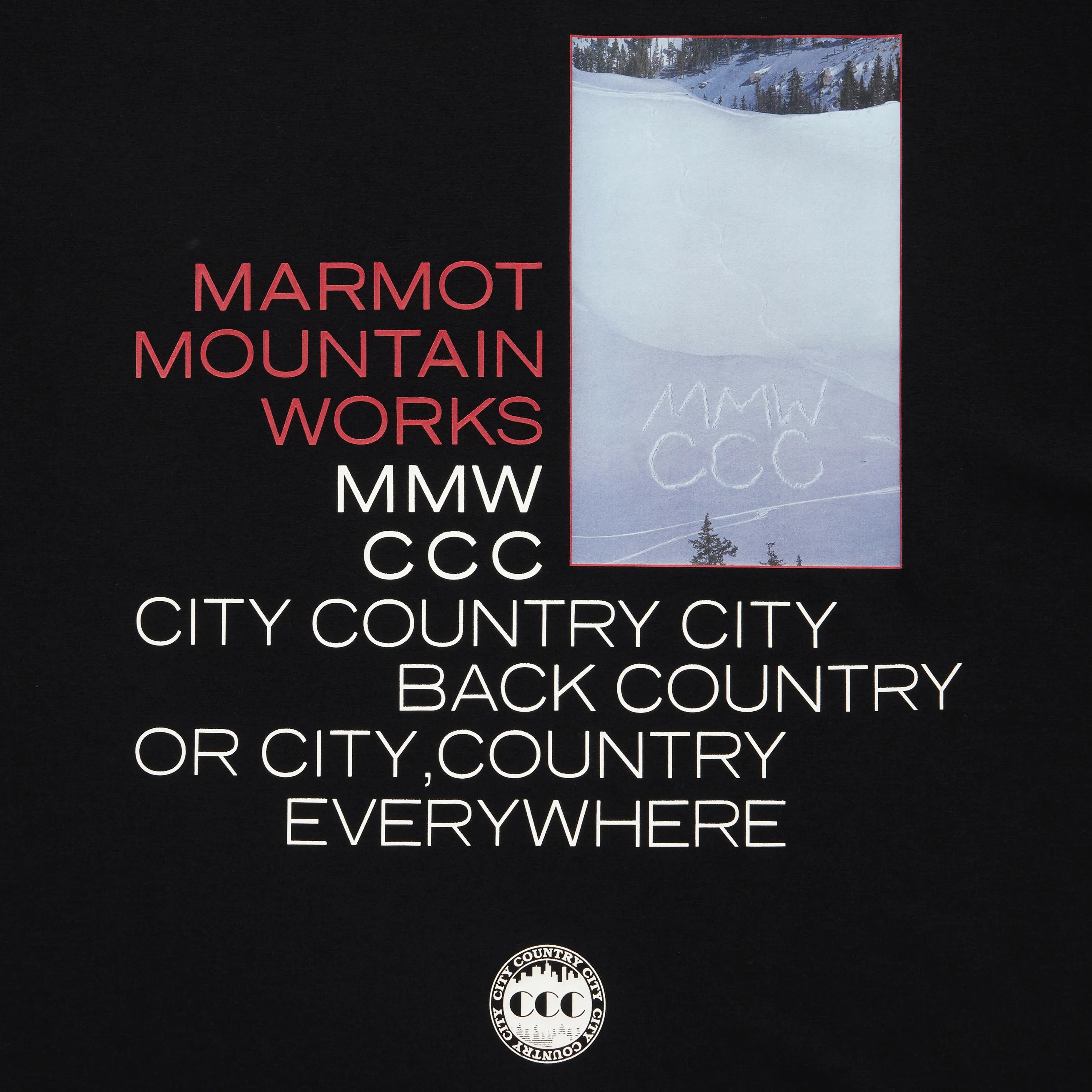 CITYCOUNTRYCITYx MARMOT_MMWCCC EVERYWHERE L/S T-SHIRT_MMWCCC [3 COLORS]