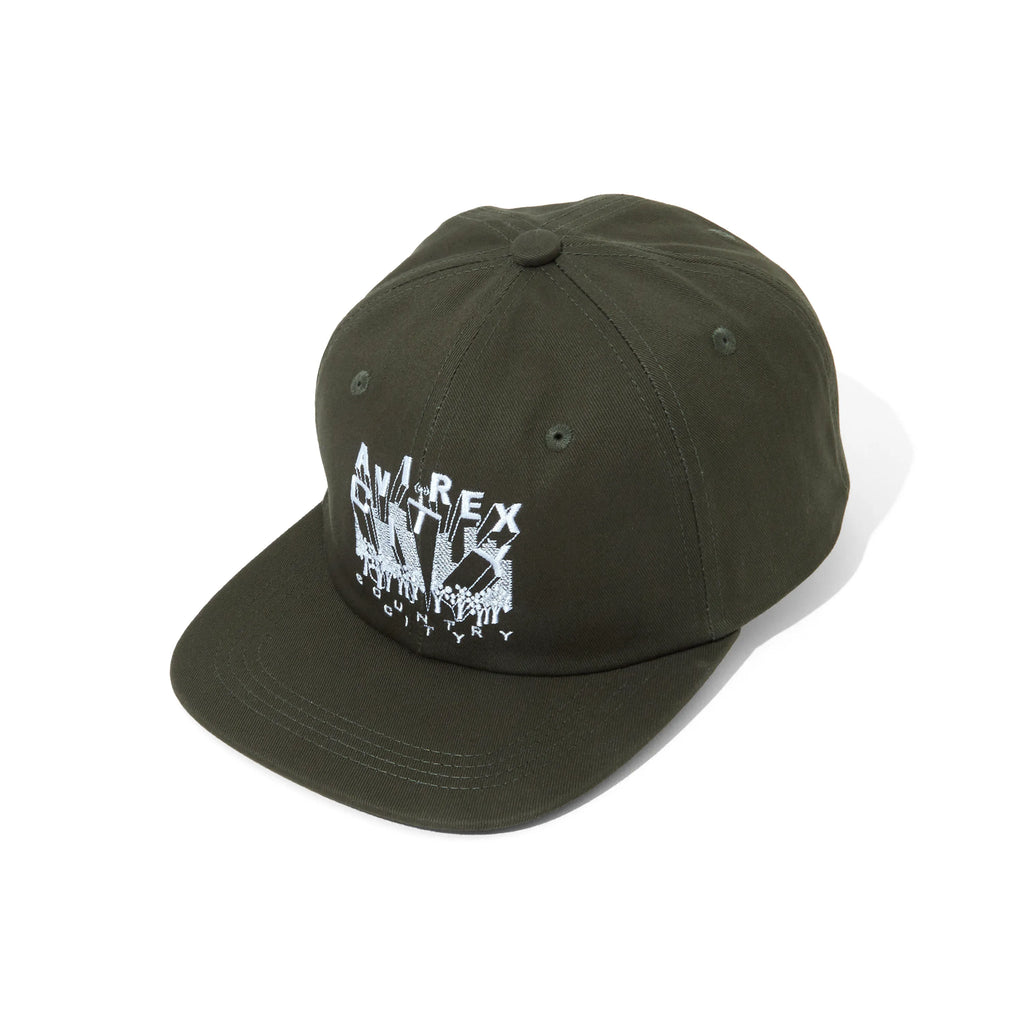 CITY COUNTRY CITY x AVIREX_EMBROIDERED LOGO COTTON TWILL CAP