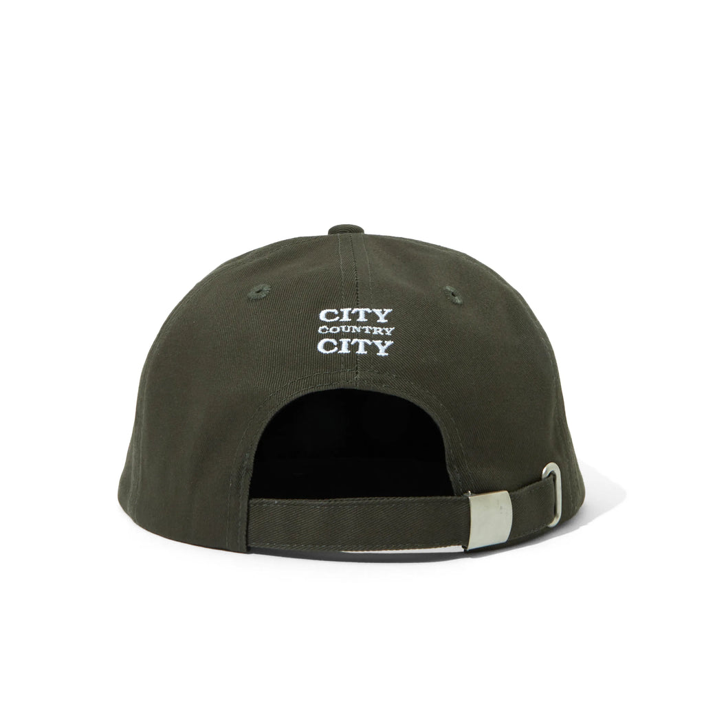 CITY COUNTRY CITY x AVIREX_EMBROIDERED LOGO COTTON TWILL CAP