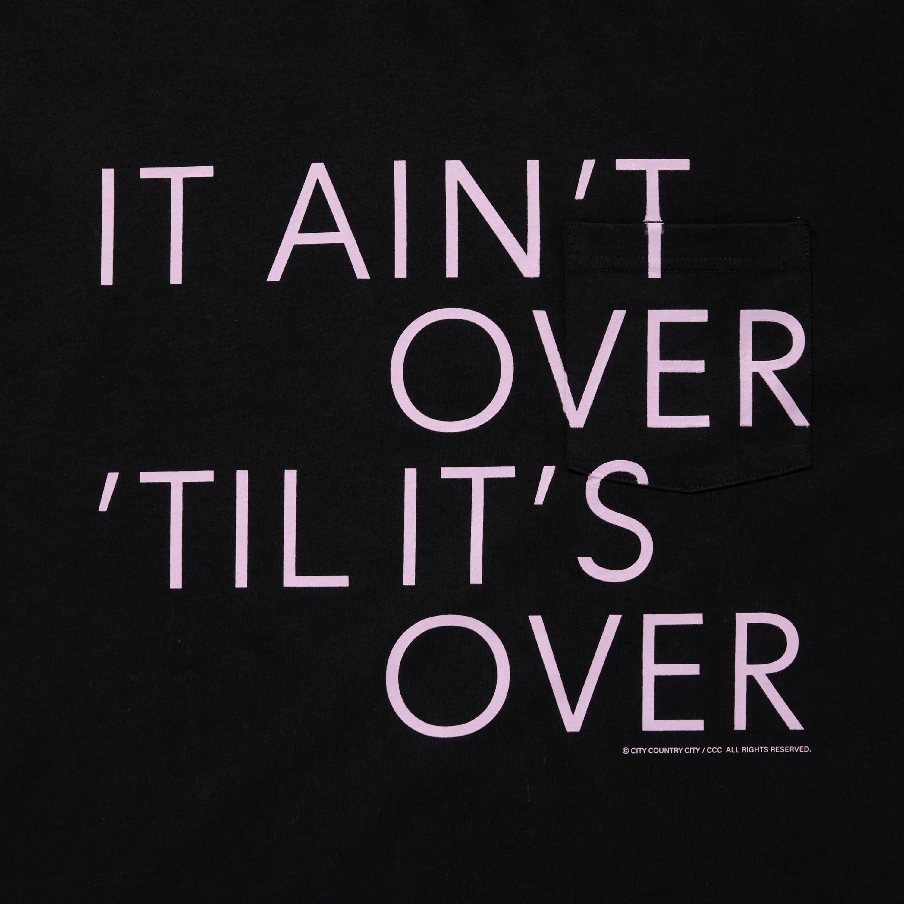 COTTON POCKET T-SHIRTS_AINT OVER [3 COLORS]