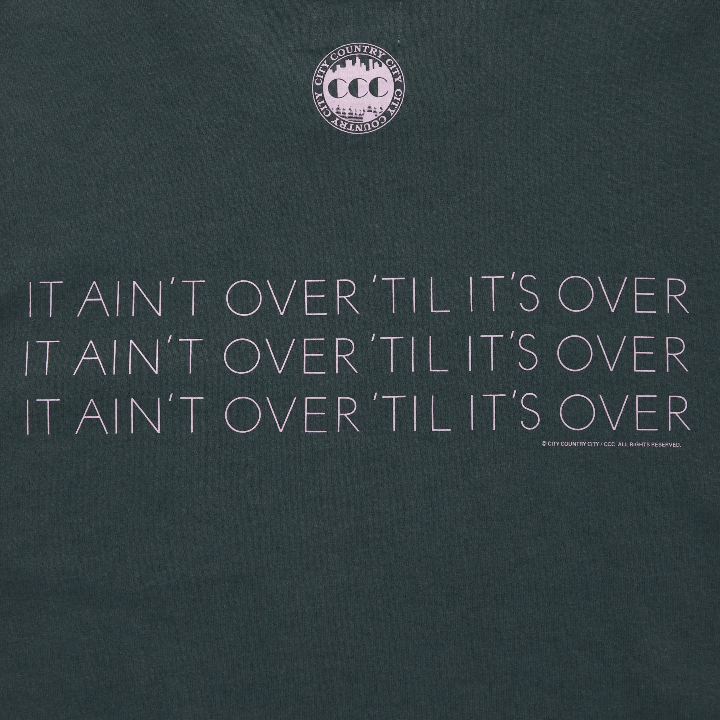 COTTON POCKET T-SHIRTS_AINT OVER [3 COLORS]