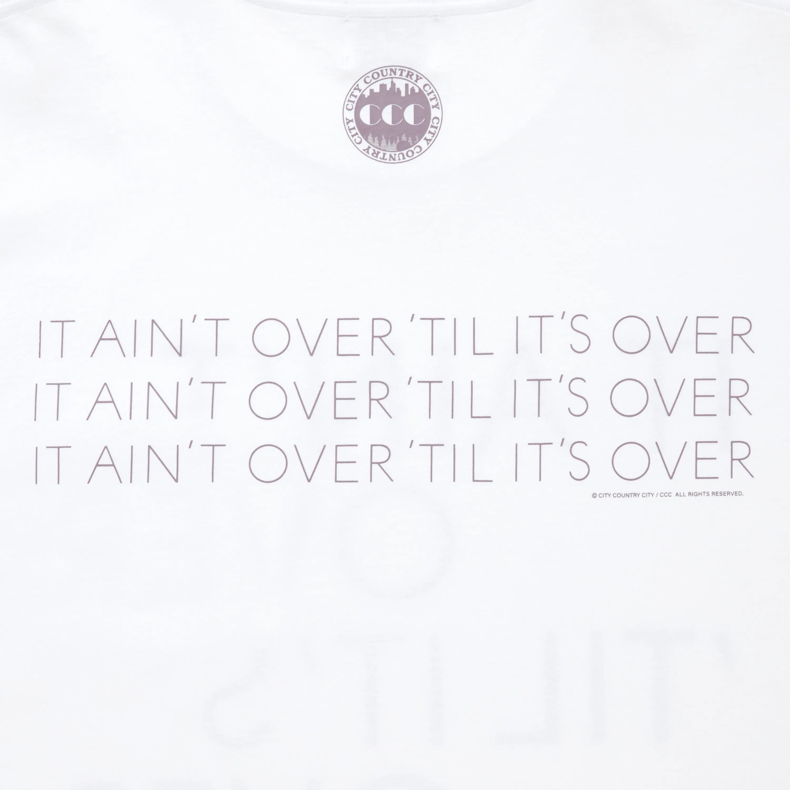 COTTON POCKET T-SHIRTS_AINT OVER [3 COLORS]
