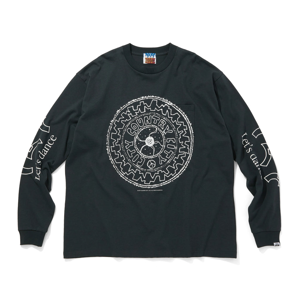 COTTON POCKET L/S T-SHIRTS_LET'S DANCE [3 COLORS]