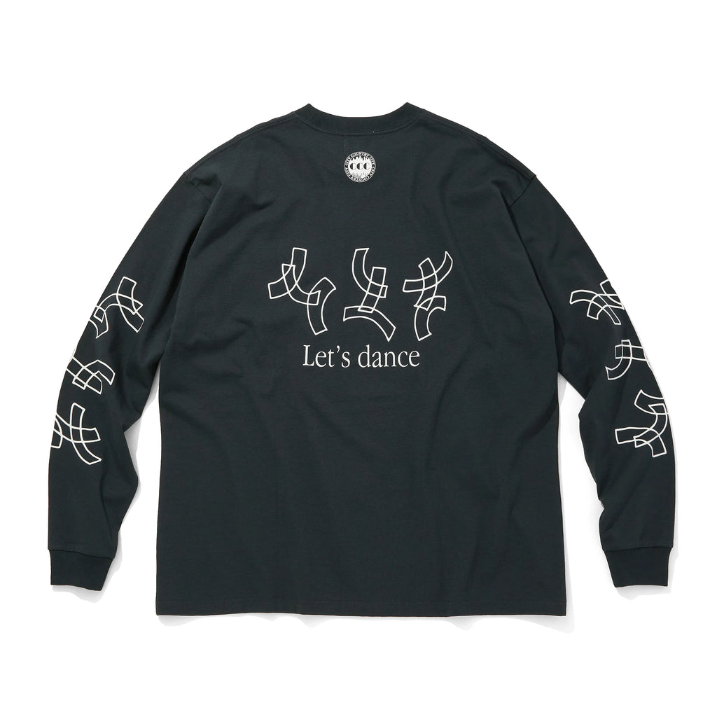 COTTON POCKET L/S T-SHIRTS_LET'S DANCE [3 COLORS]