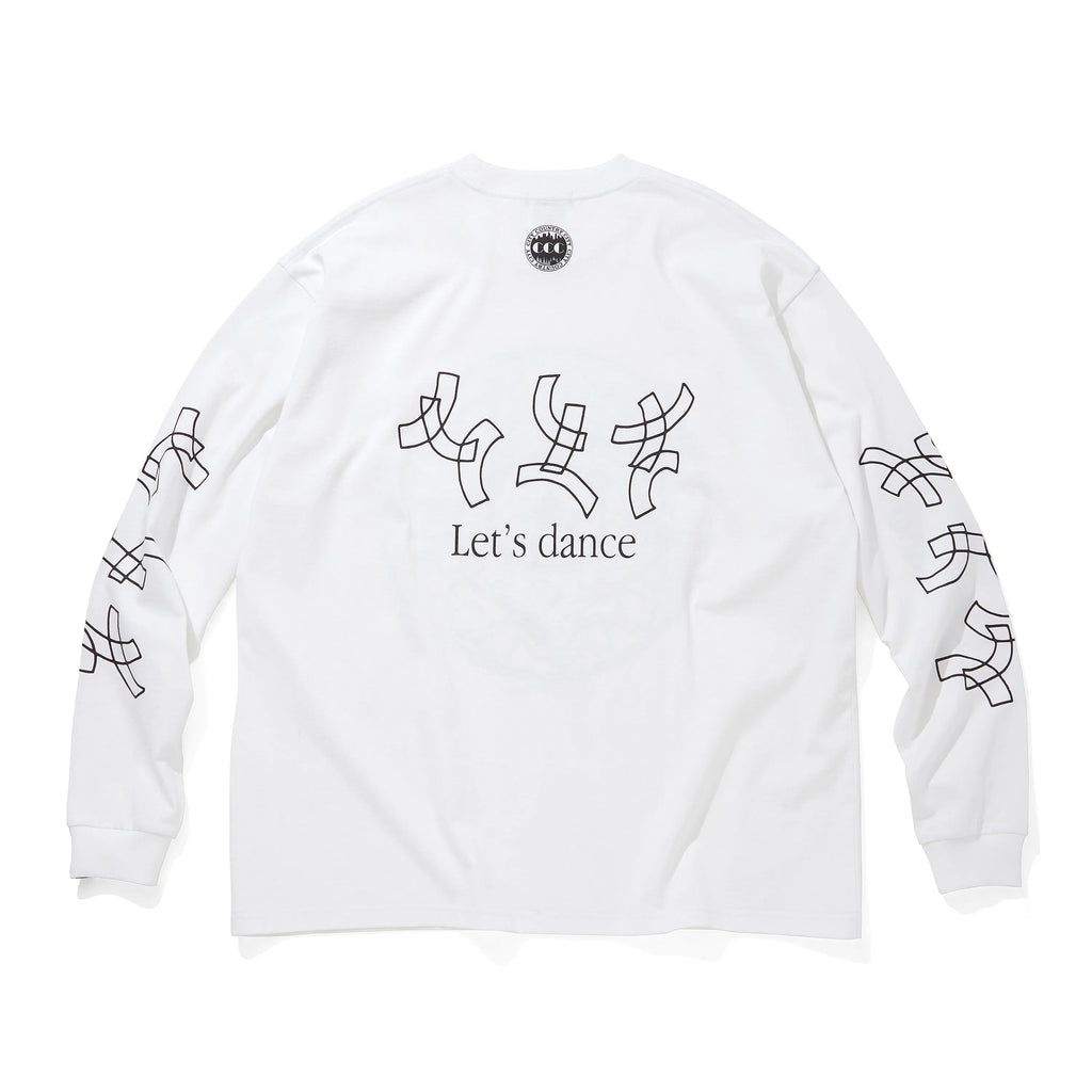 COTTON POCKET L/S T-SHIRTS_LET'S DANCE [3 COLORS]