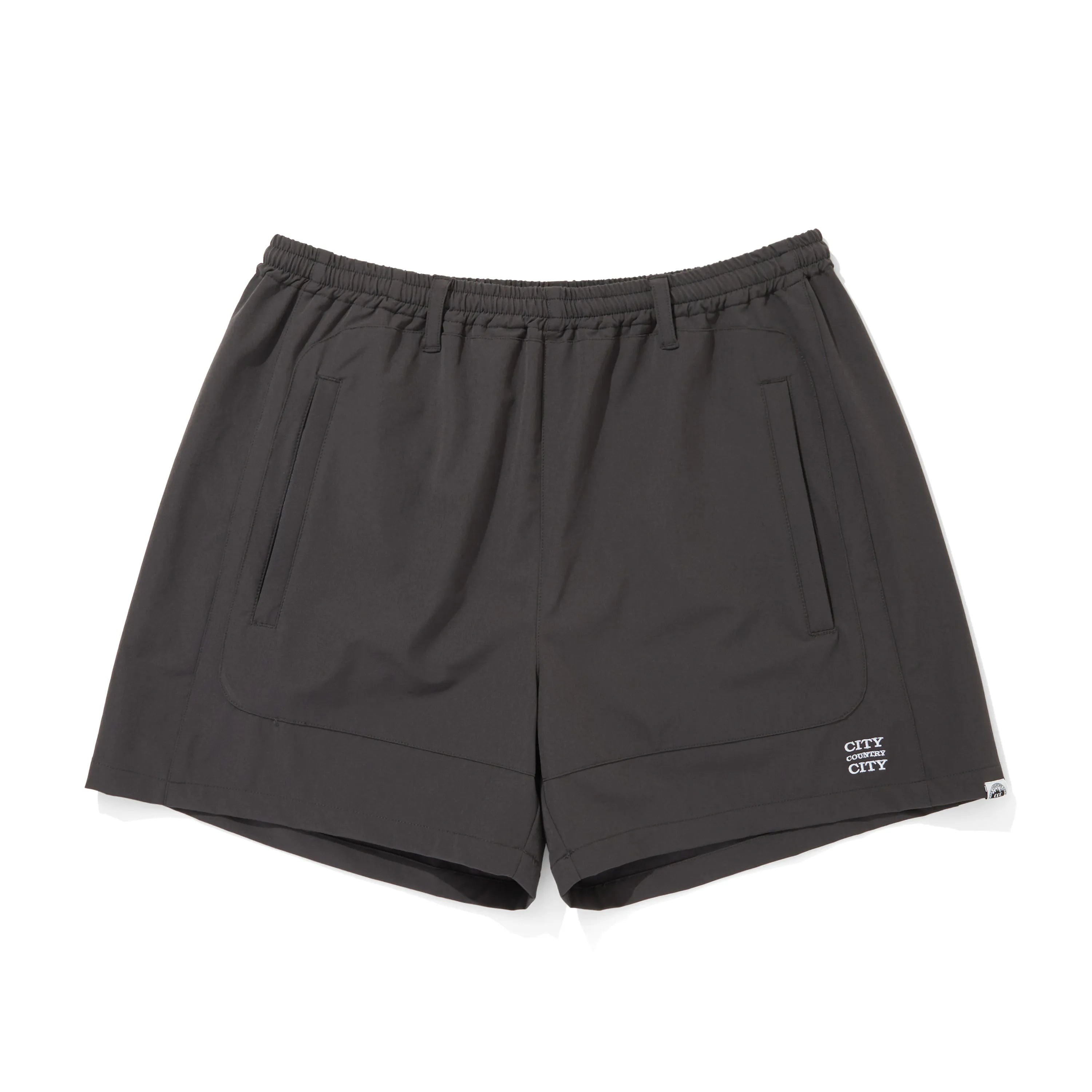 EMBROIDERD LOGO STRECH NYLON EASY SHORTS
