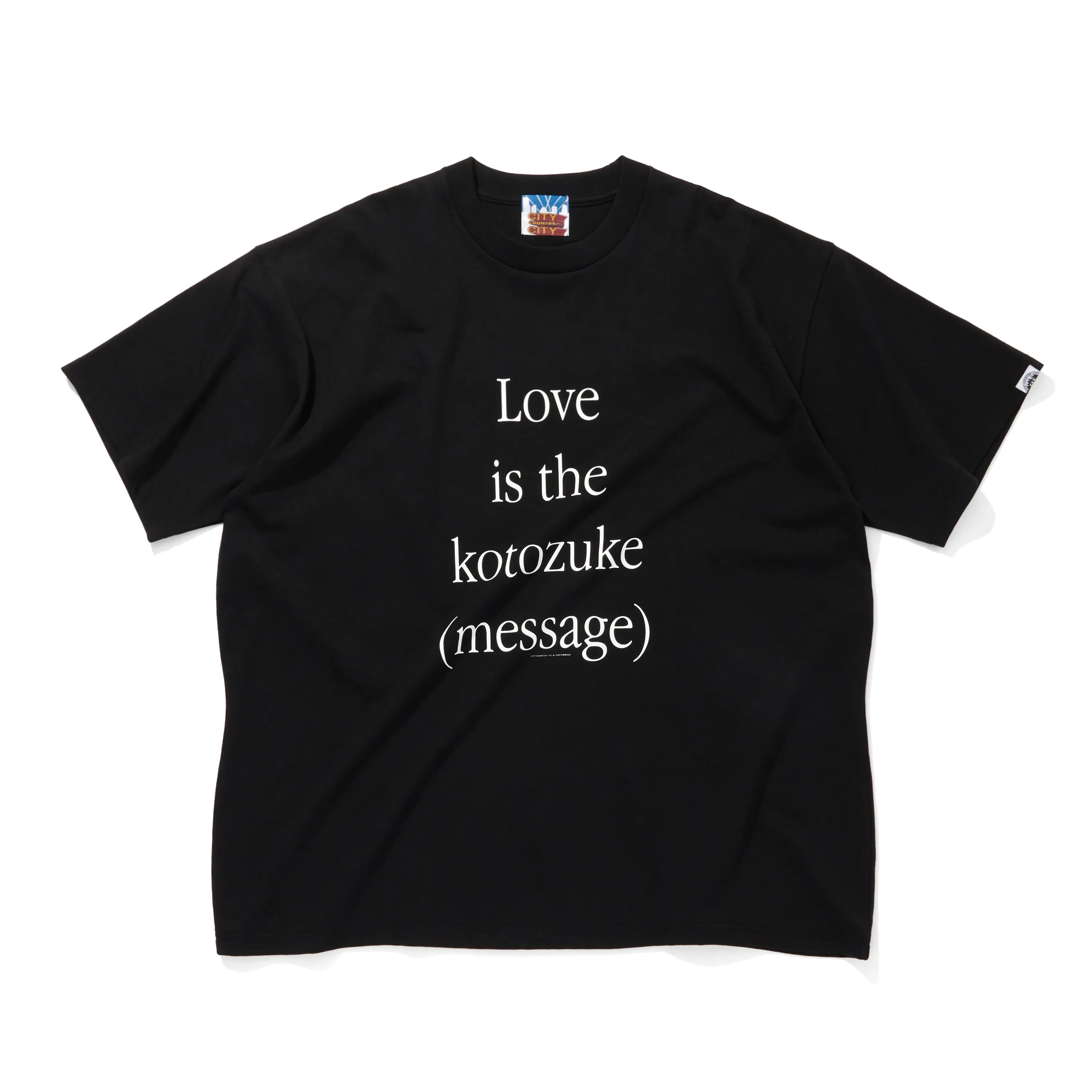 COTTON T-SHIRT_KOTOZUKE