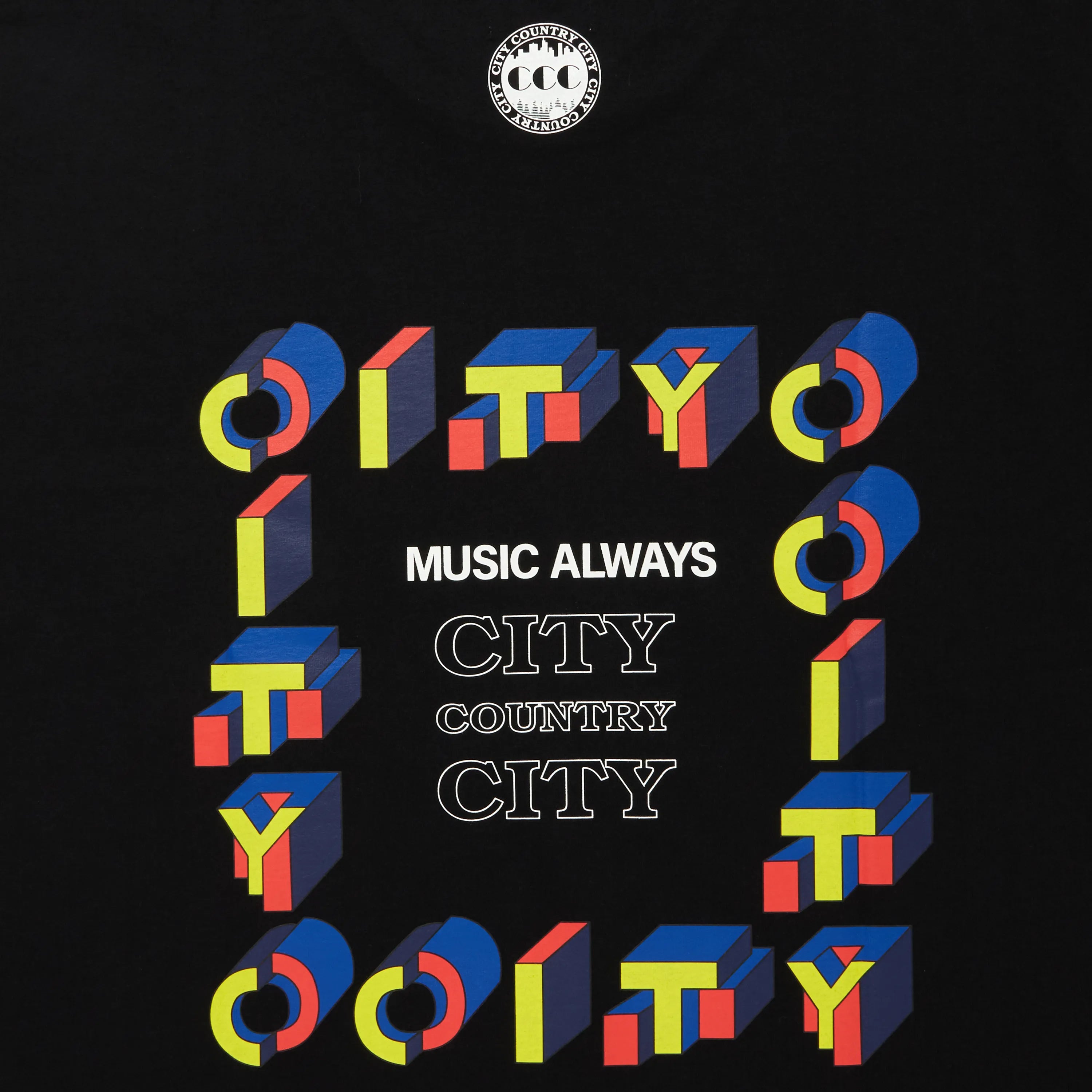 CCOTTON T-SHIRT_CITY C CITY [2COLORS]