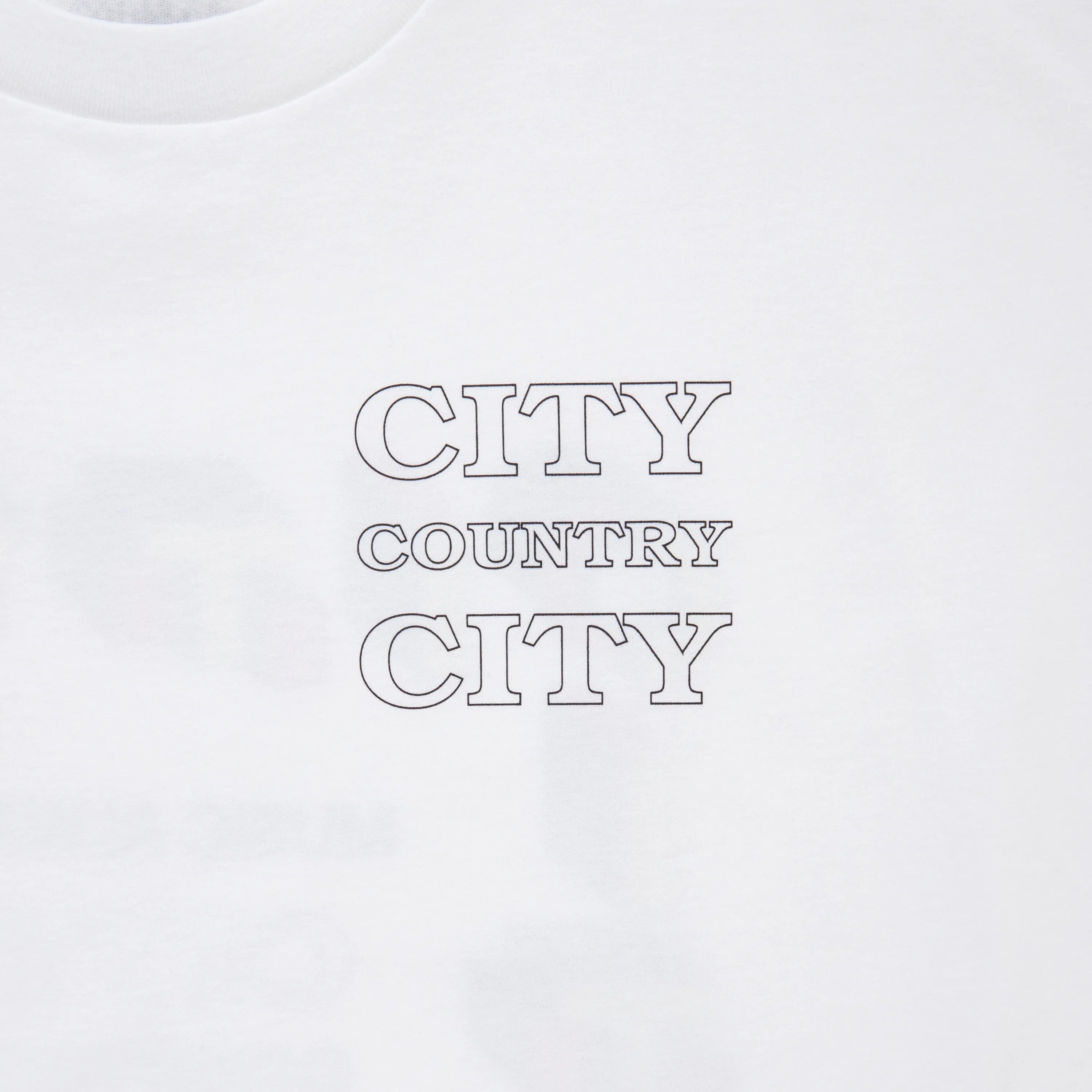 CCOTTON T-SHIRT_CITY C CITY [2COLORS]