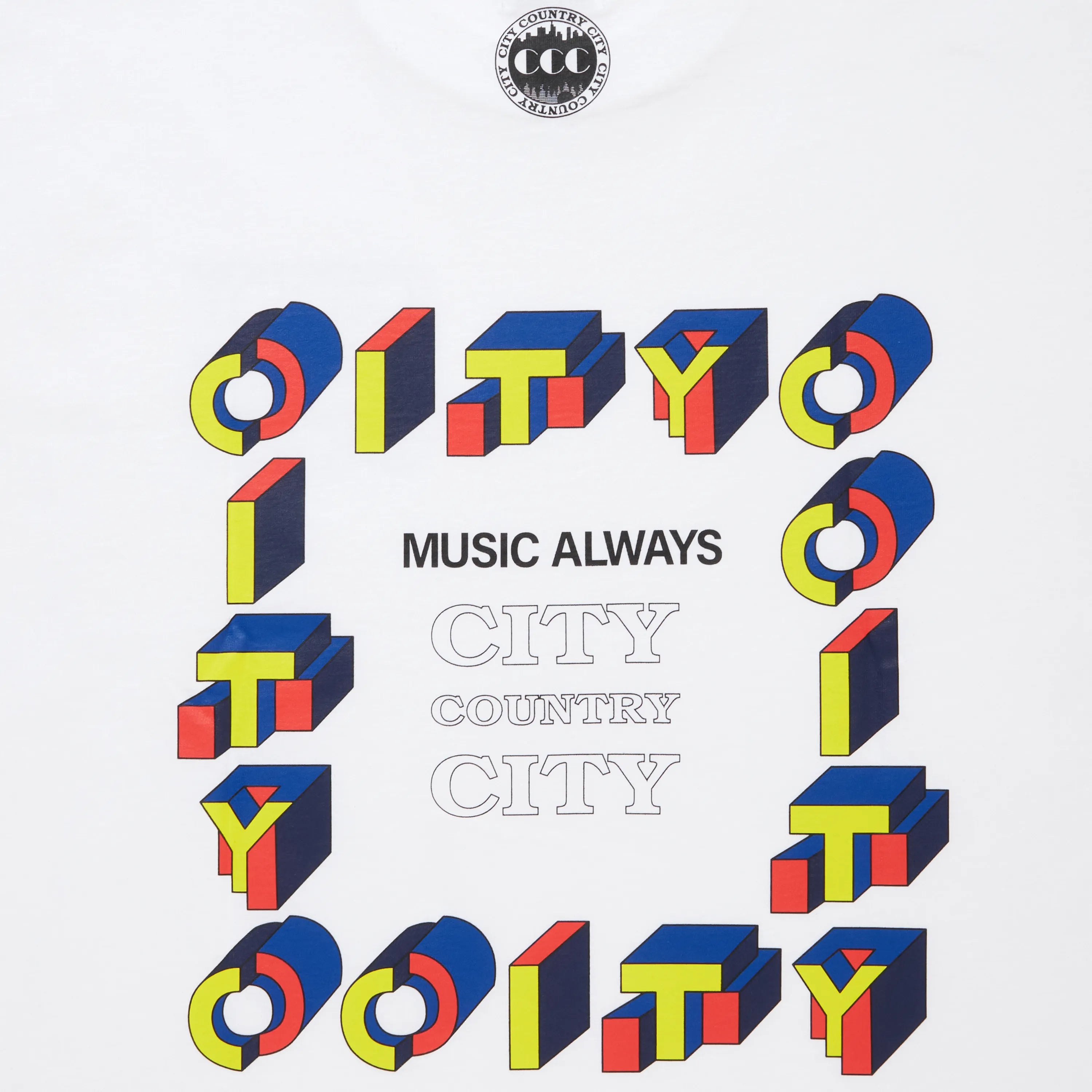 CCOTTON T-SHIRT_CITY C CITY [2COLORS]