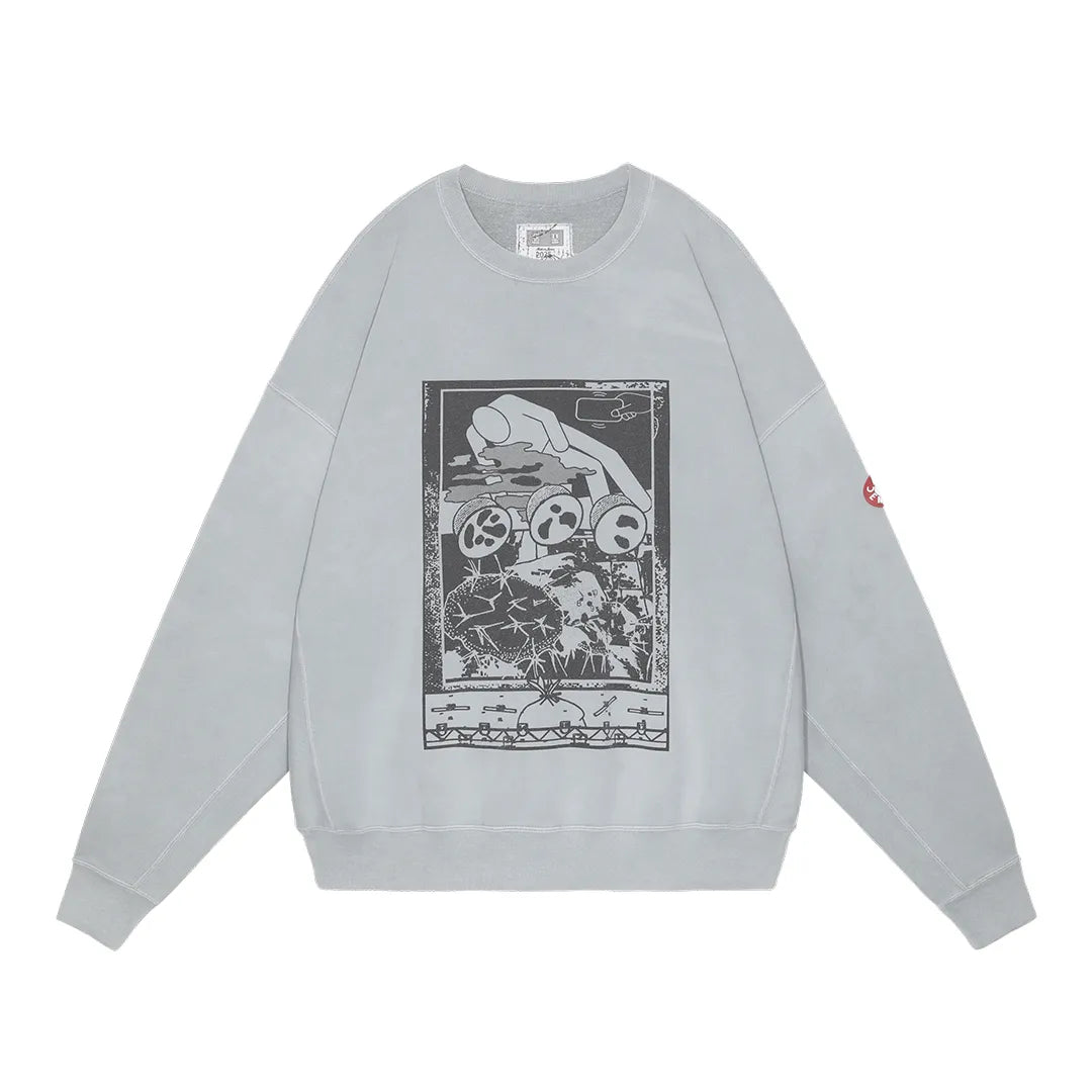 OVERDYE FK MindfulnessBlock CREW NECK [CES27CS02]|C.E（シー