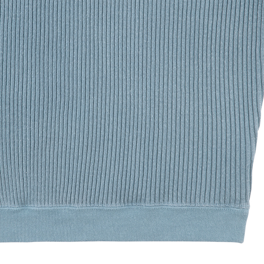 OVERDYE RIB CUT SHORT SLEEVE CREW NECK