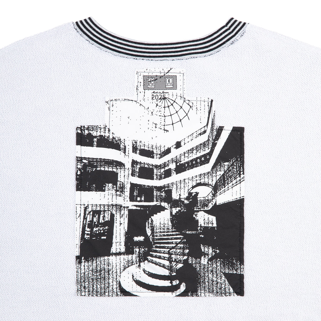 LIPS DISPLAY CREW NECK GREY