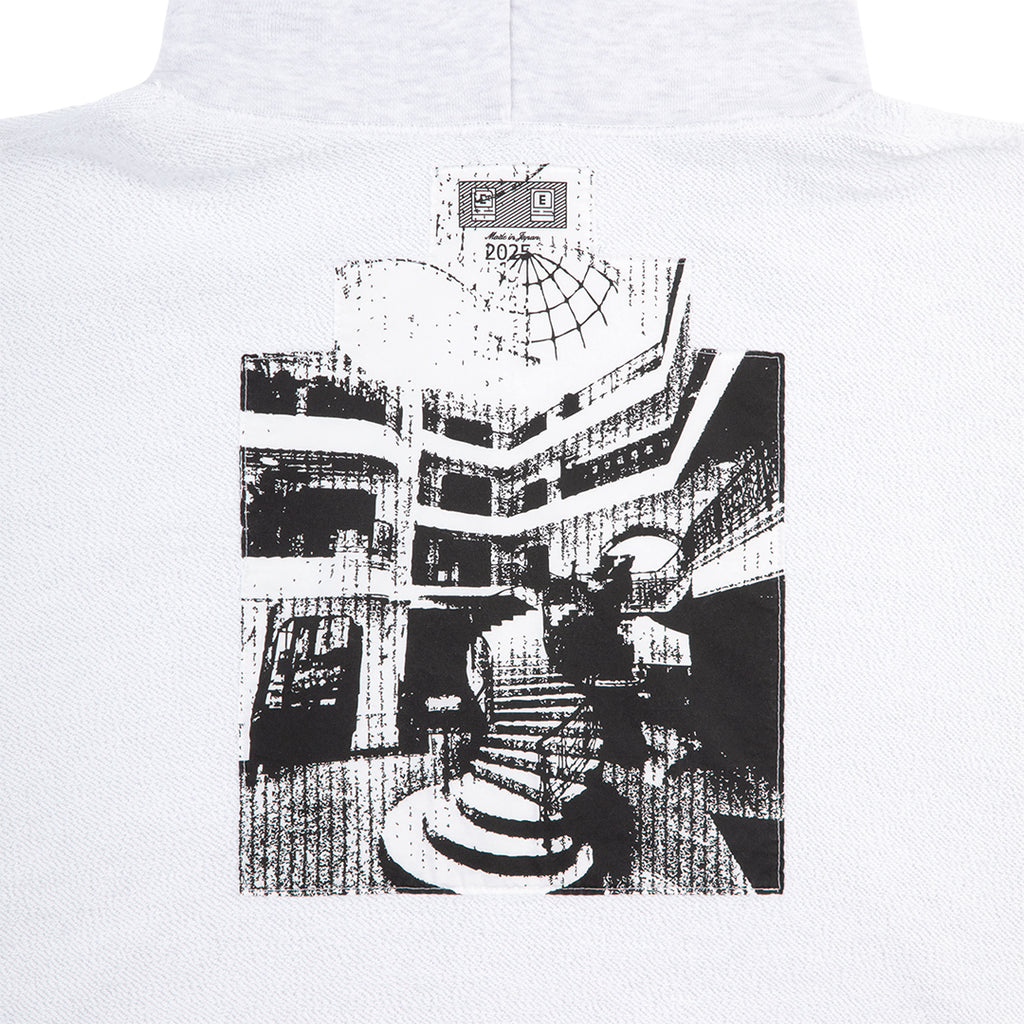 SOLID LOOSE ZIP HOODY