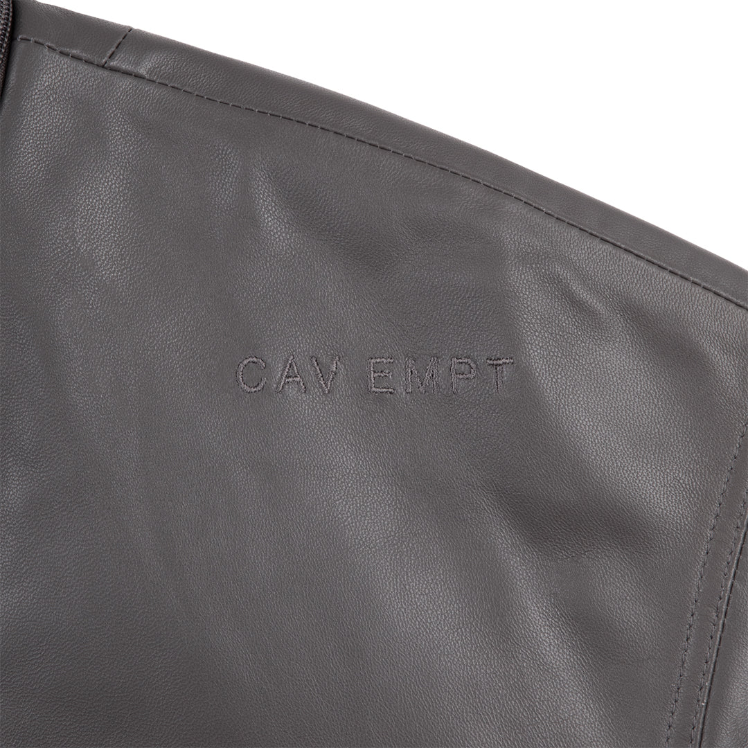 LEATHER ZIP JACKET