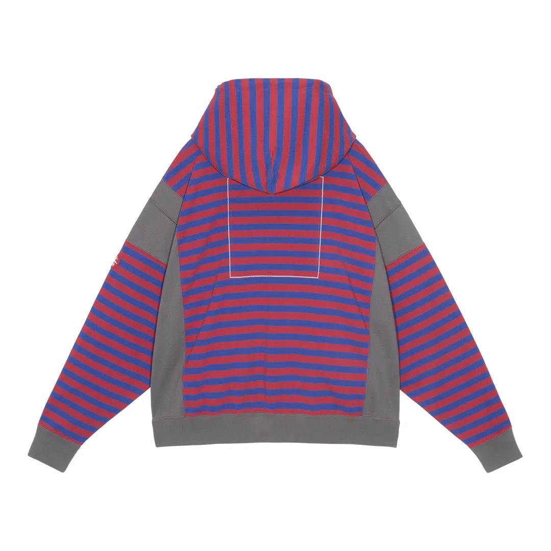 SIDE COLOUR STRIPE LIGHT HOODY