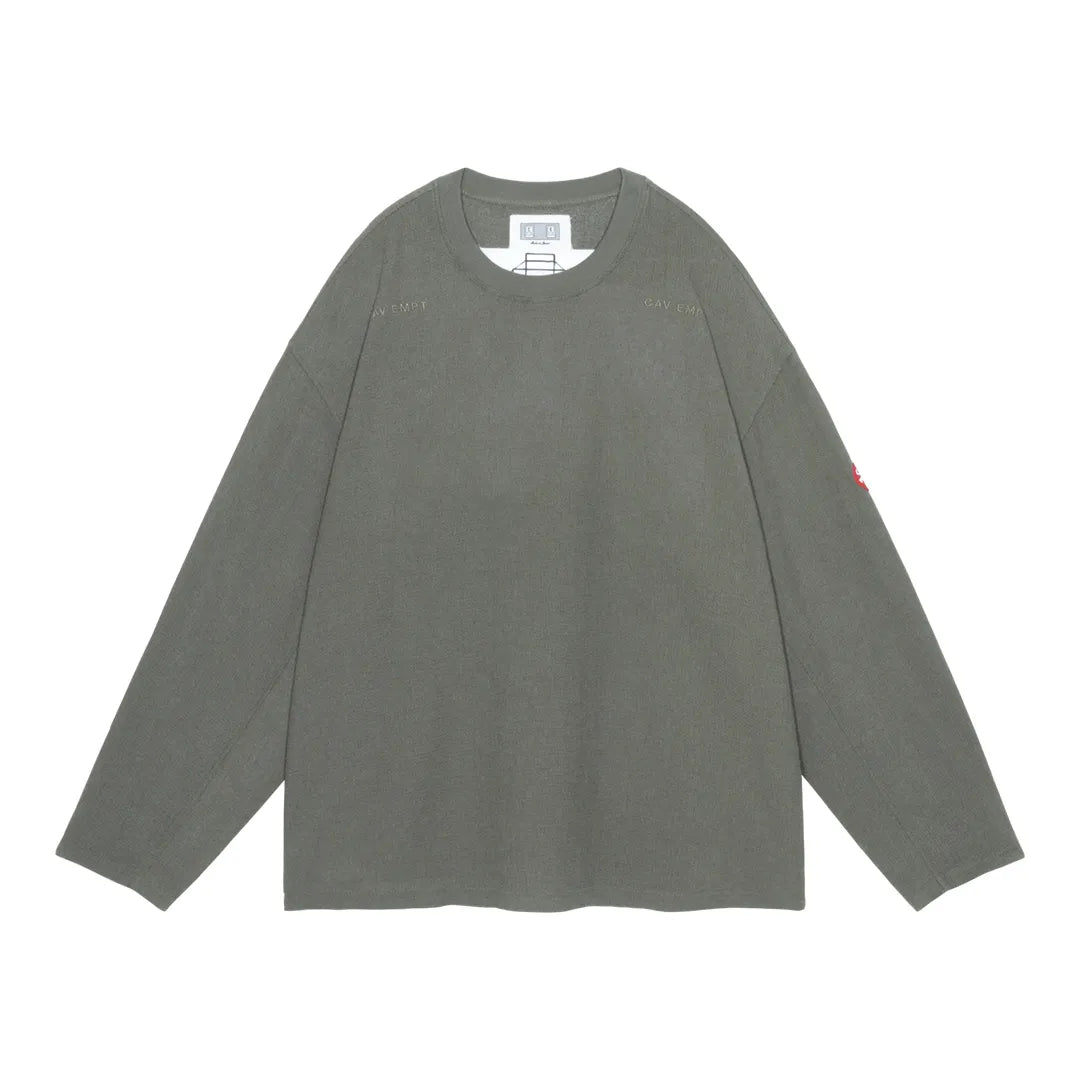 WASHED CL LONG SLEEVE KHAKI