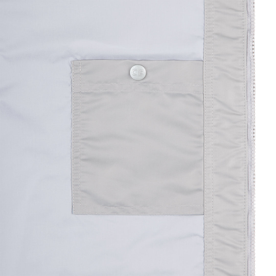 DESIGN NYLON ZIP JACKET