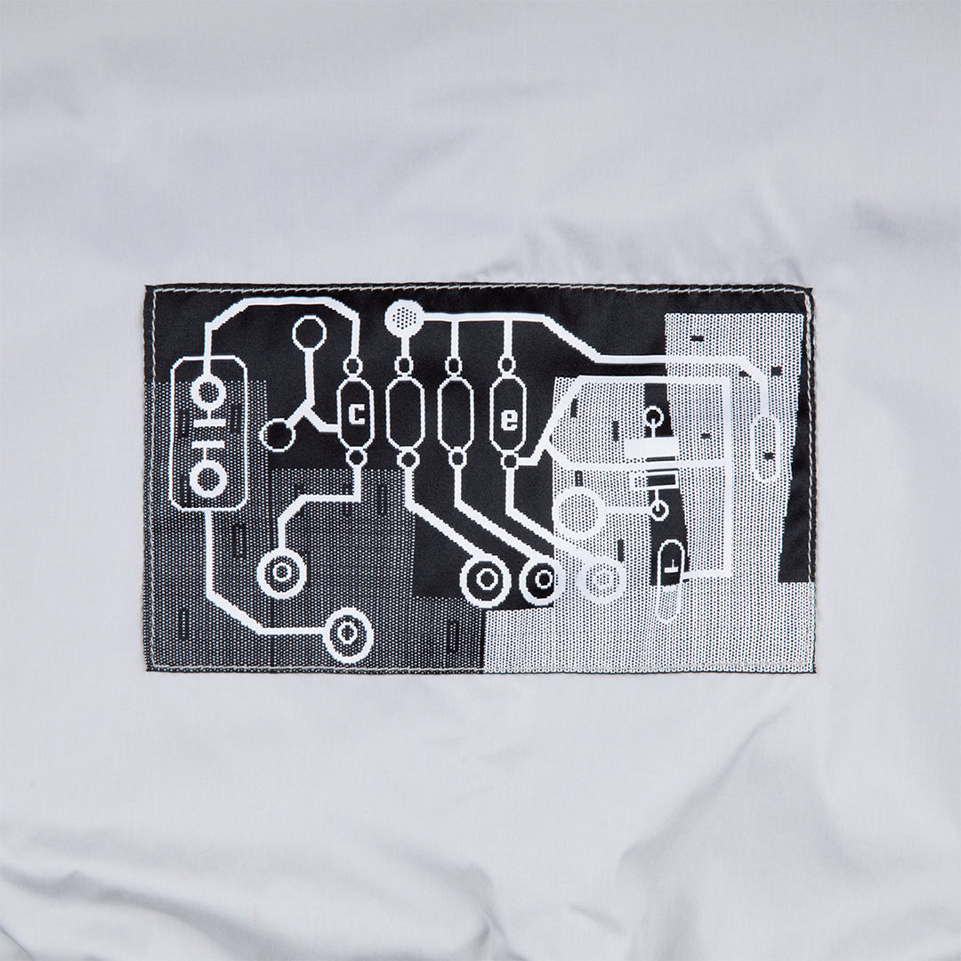 DESIGN NYLON ZIP JACKET