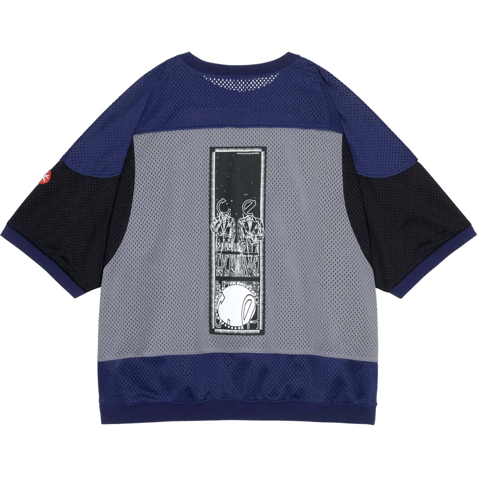 MD Temporal Distortion MESH SS TOP NAVY