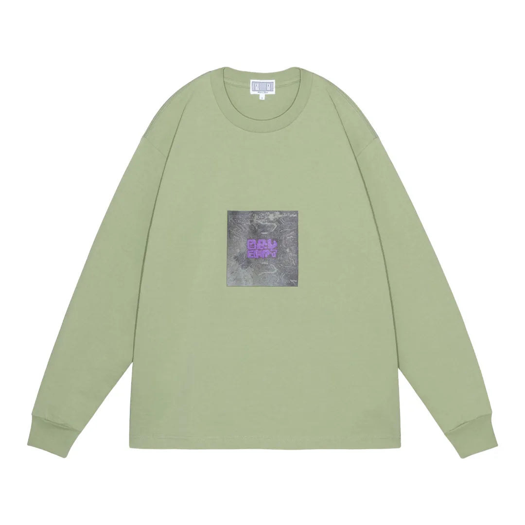 ATTAINED LONG SLEEVE T GREEN