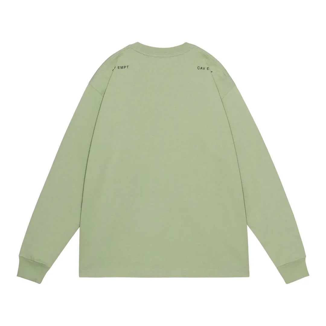 ATTAINED LONG SLEEVE T GREEN