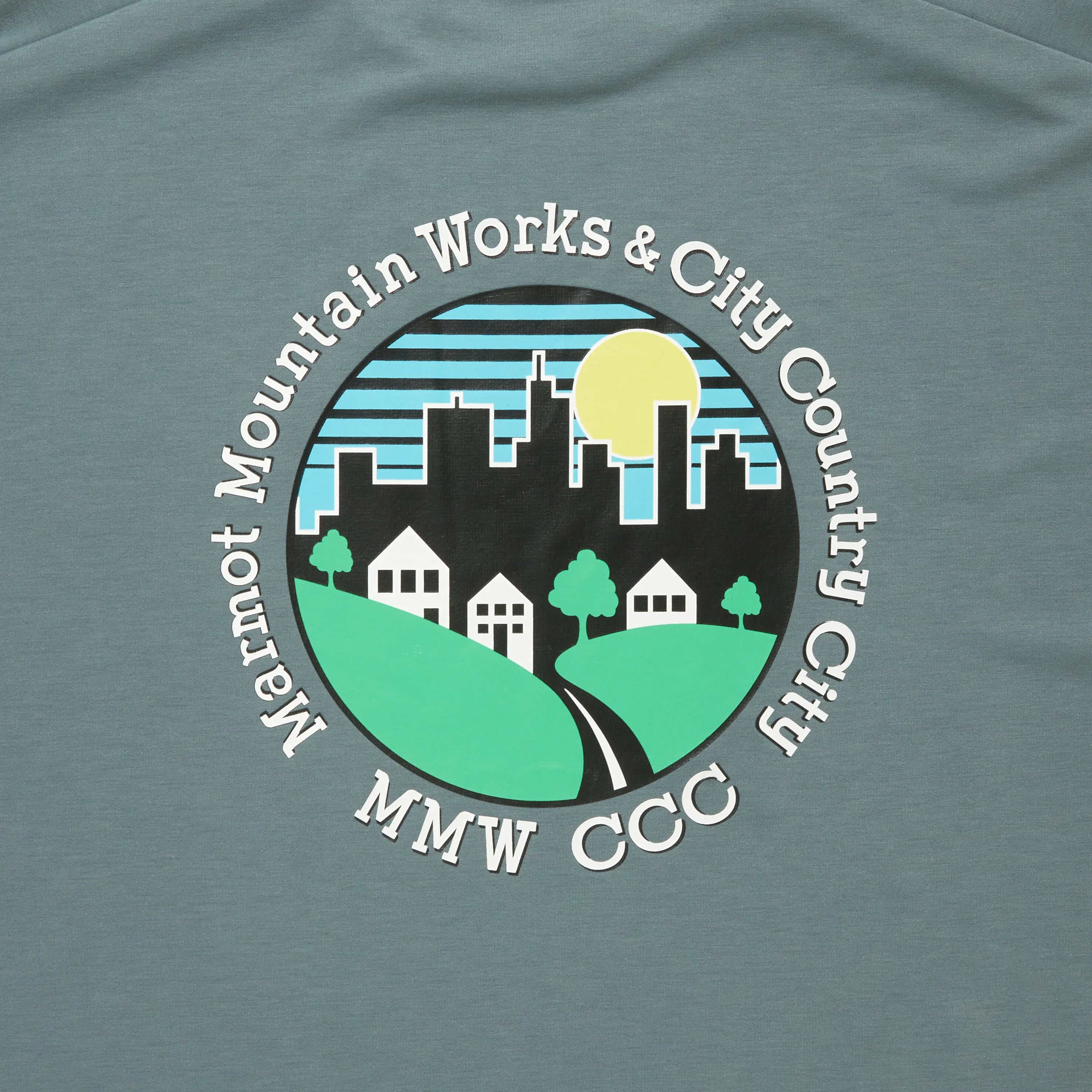 CITY COUNTRY CITY x Marmot_MMWCCC FEEL UP T-SHIRT_MOTIVATION [3 COLORS]