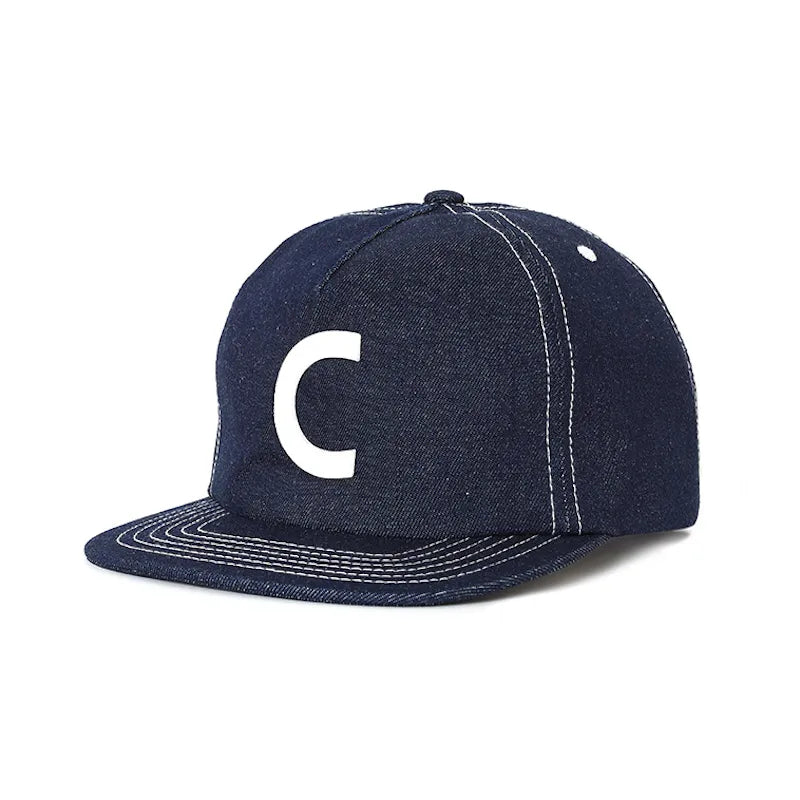 DENIM C PATCH CAP