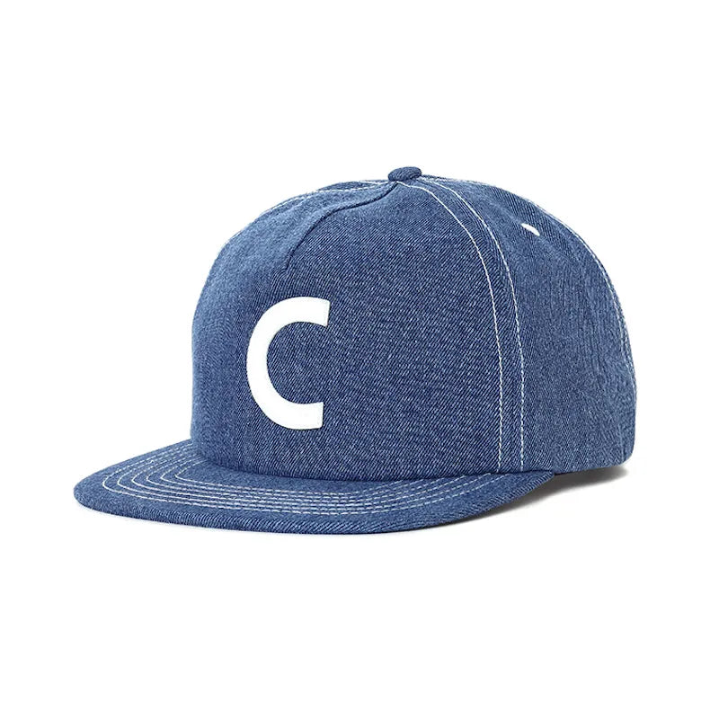 DENIM C PATCH CAP